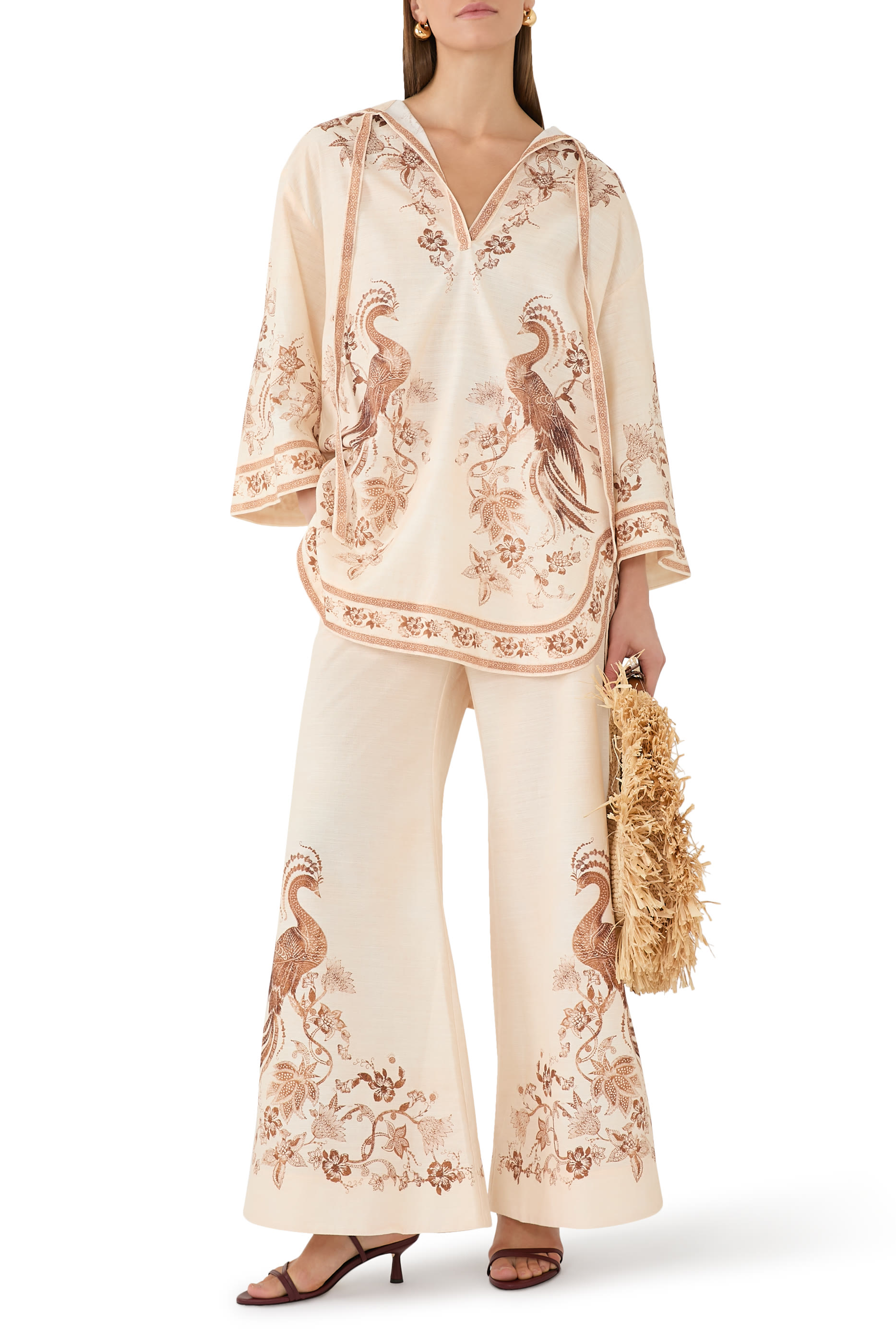 فستان اسنشين قصير بنمط تونيك