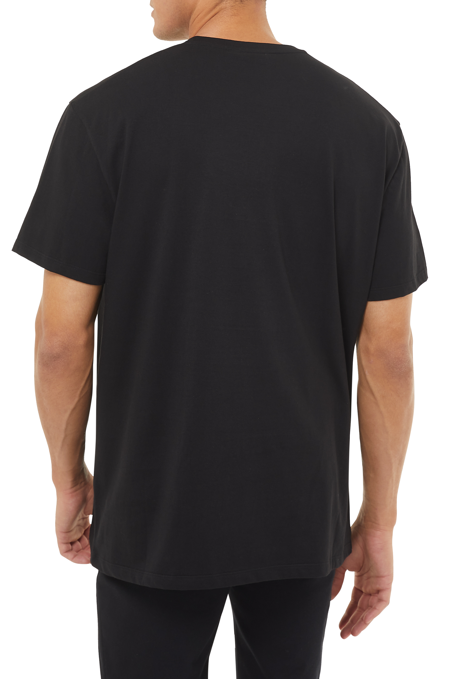 تيشيرت بطبعة جمجمة فوتو مونتاج