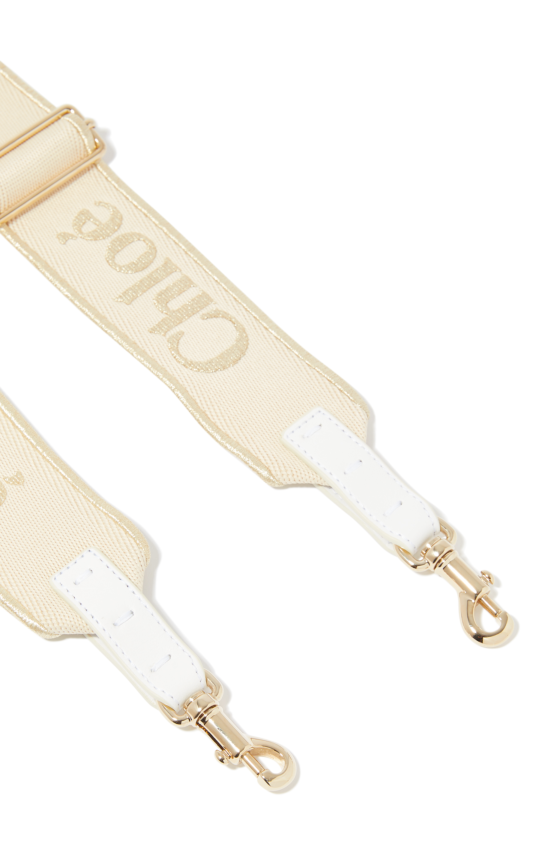 حمالة كتف بنقشة شعار الماركة