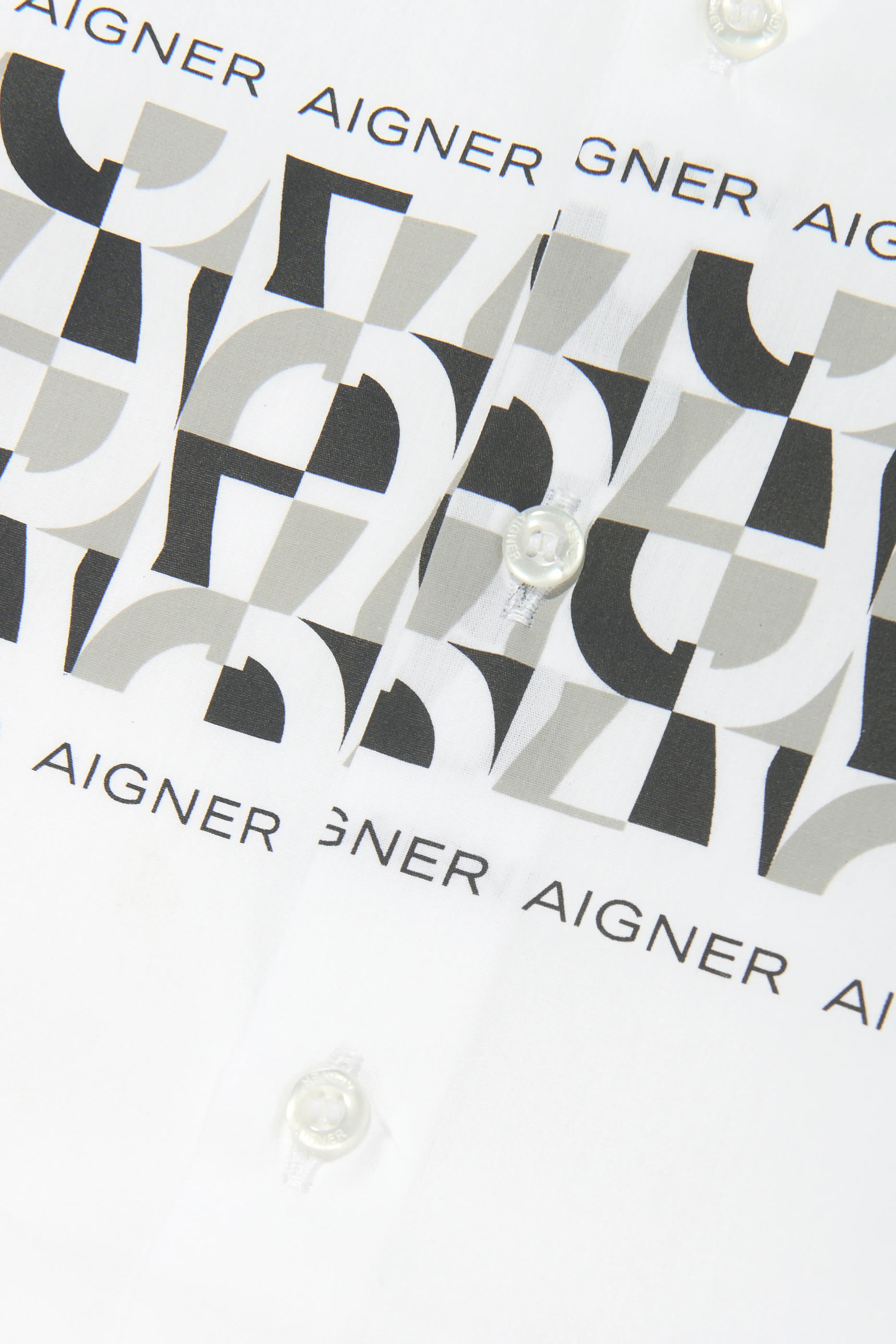 قميص بطبعات شعار الماركة للأطفال