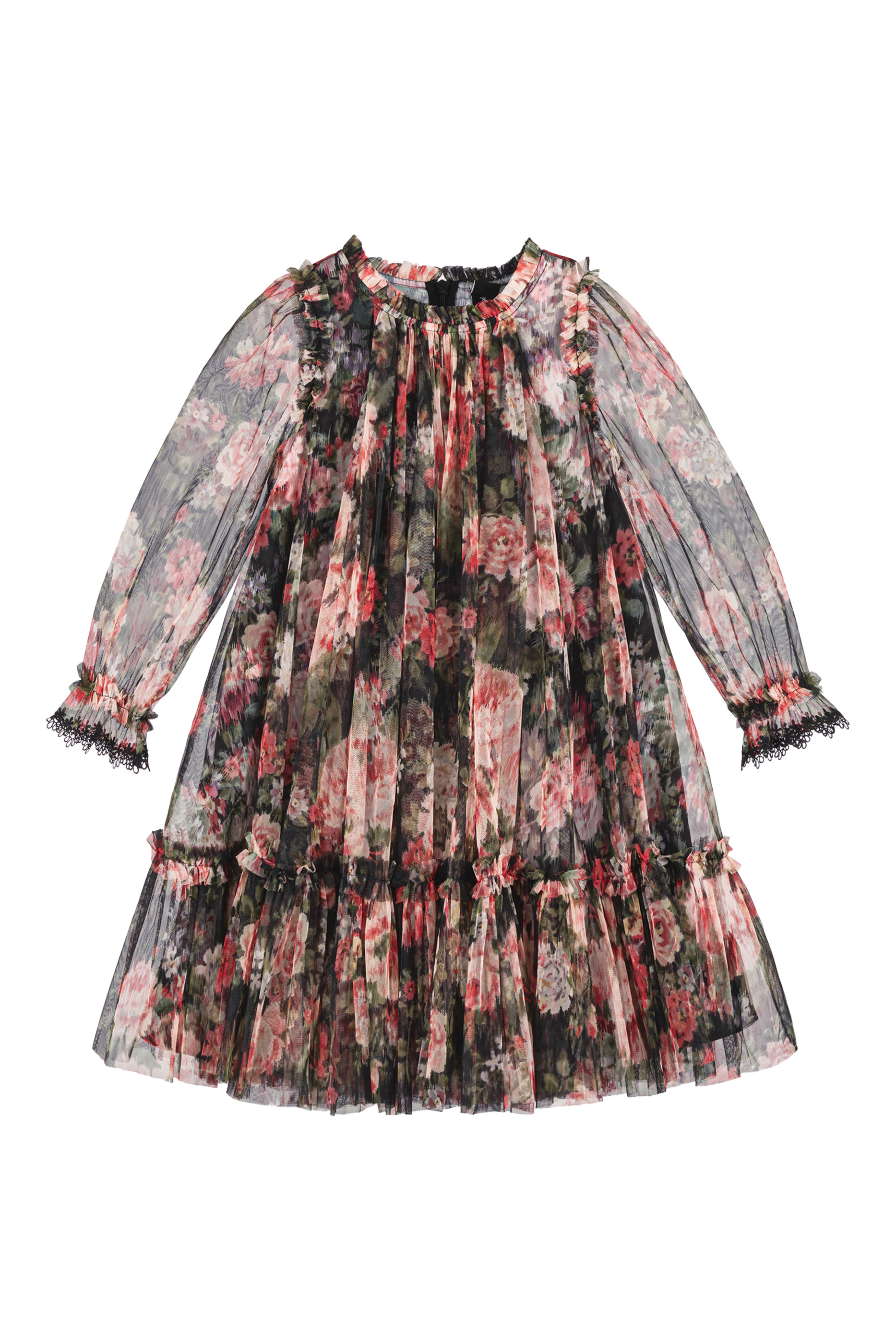 فستان ميدنايت دانس بأكمام طويلة للأطفال