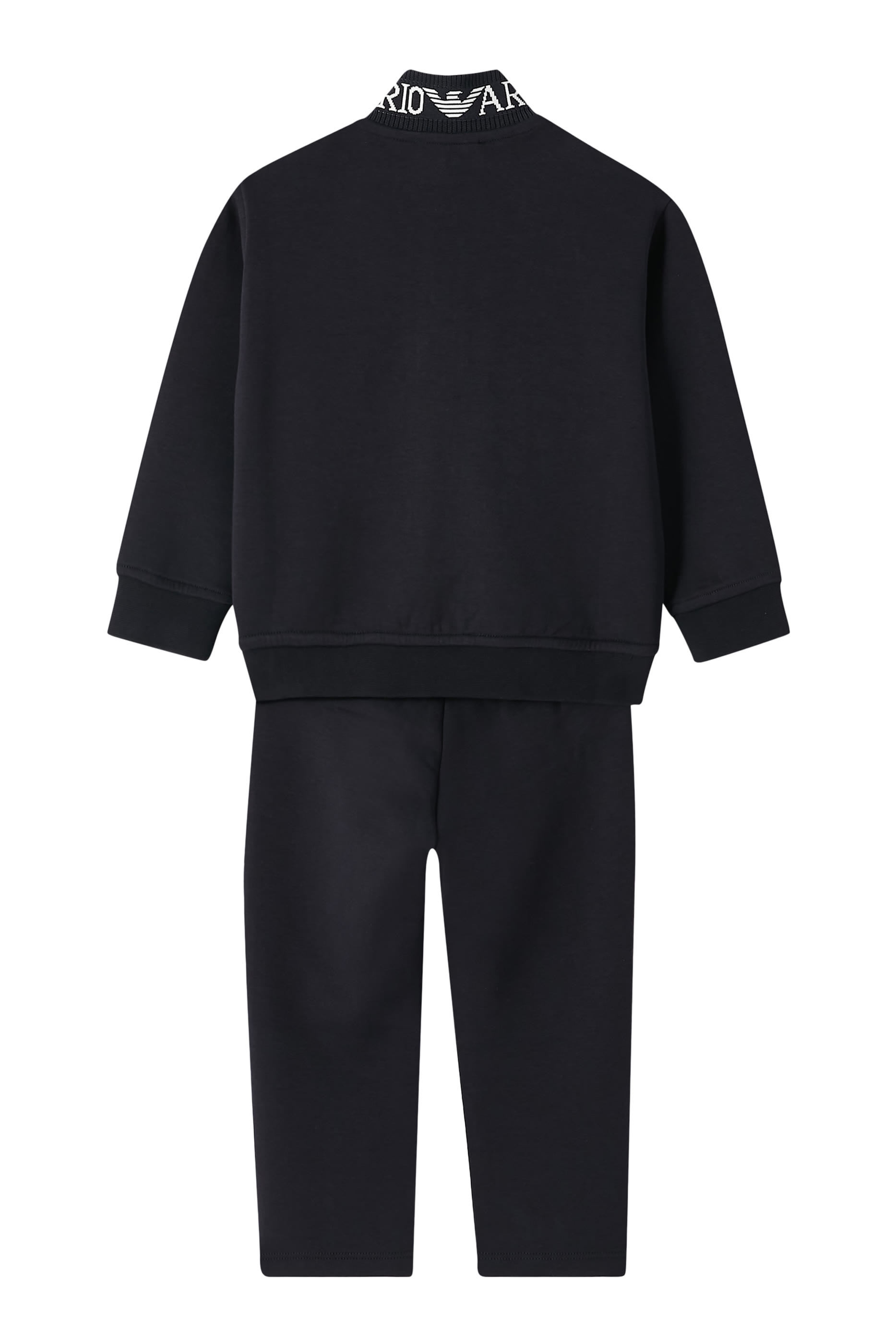 بدلة رياضية بشعار الماركة للأطفال