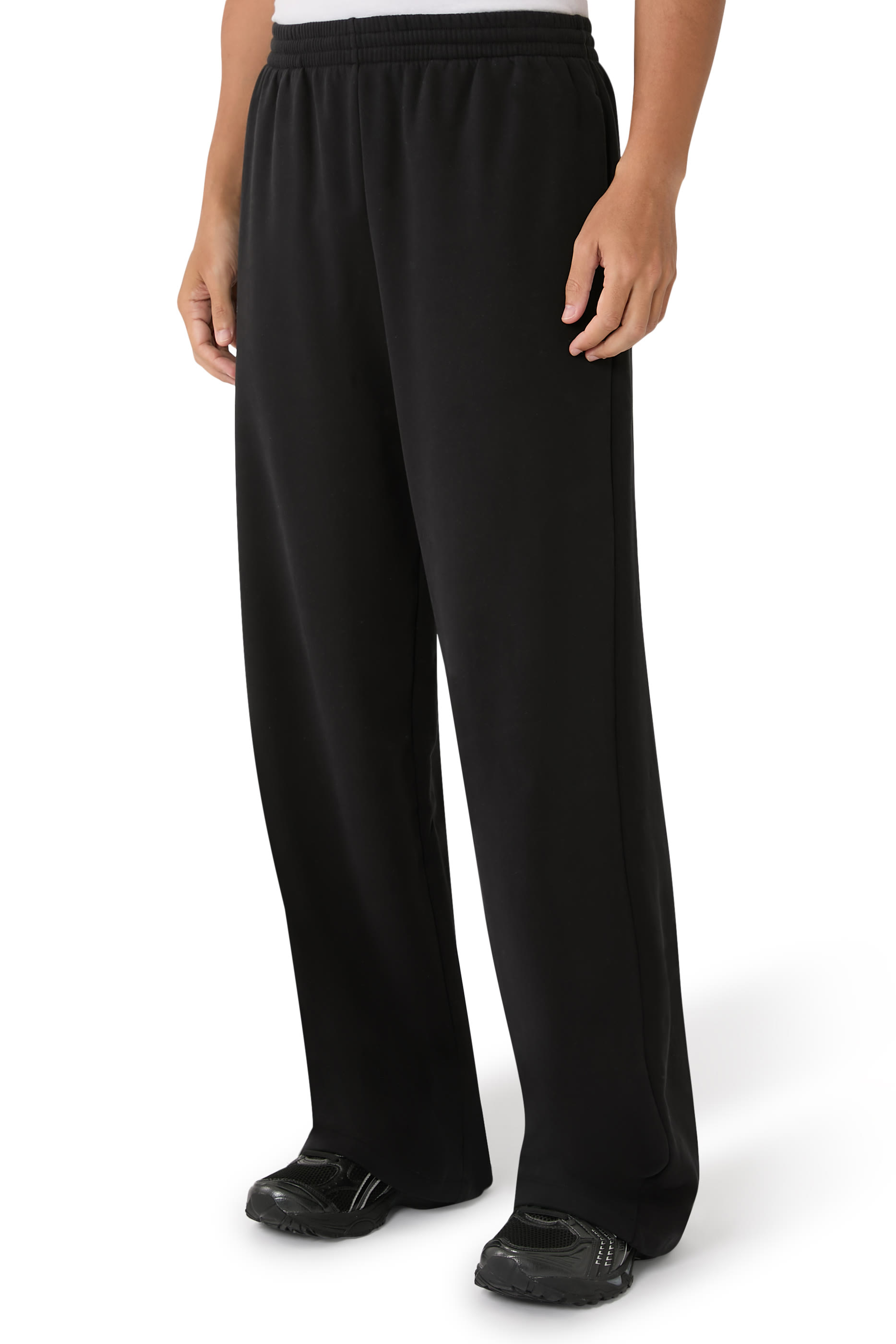 بنطال رياضي 365 بقصة ساق مستقيمة قماش متوسط الوزن