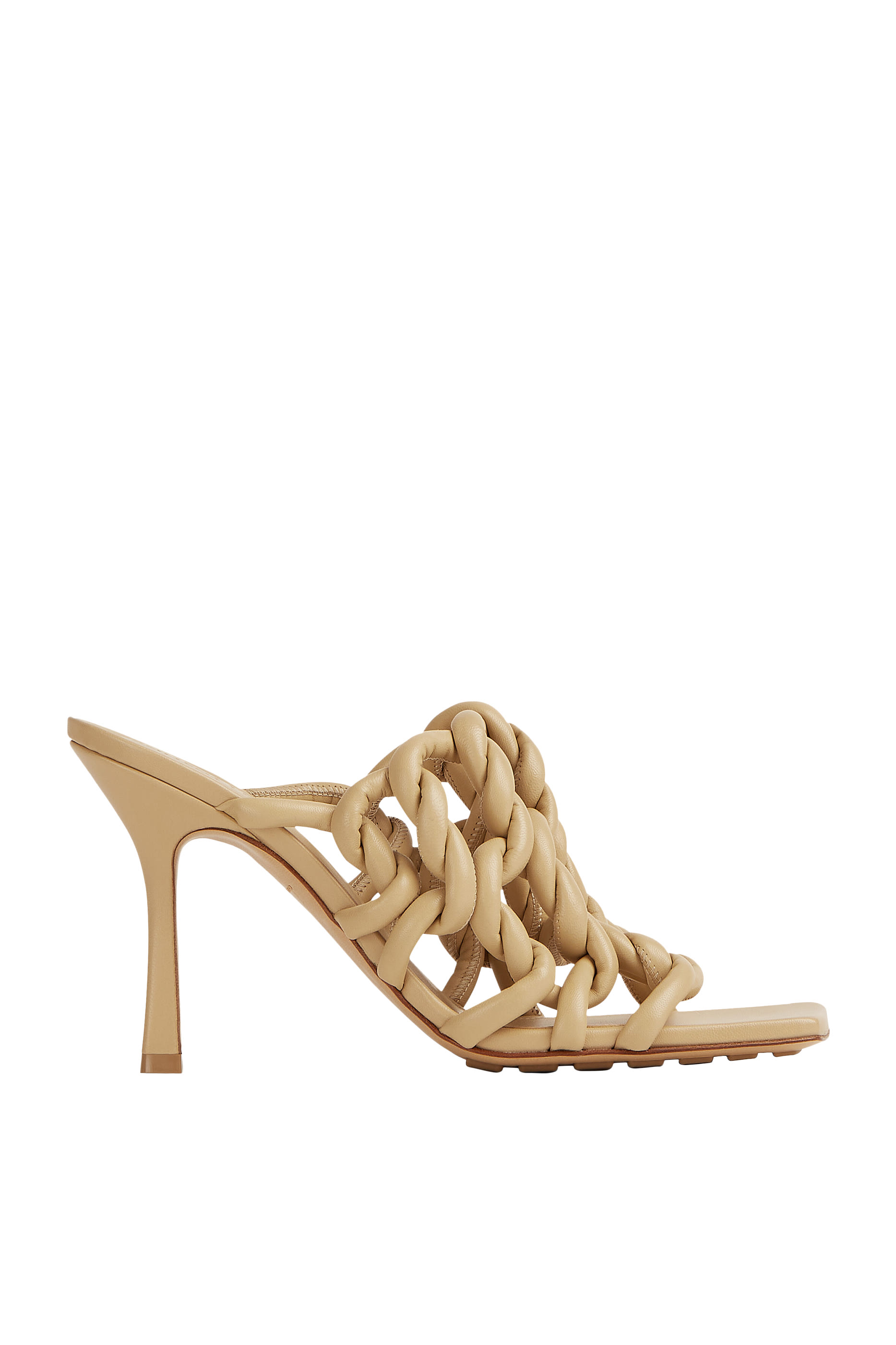 حذاء سترتش مفتوح من الخلف جلد