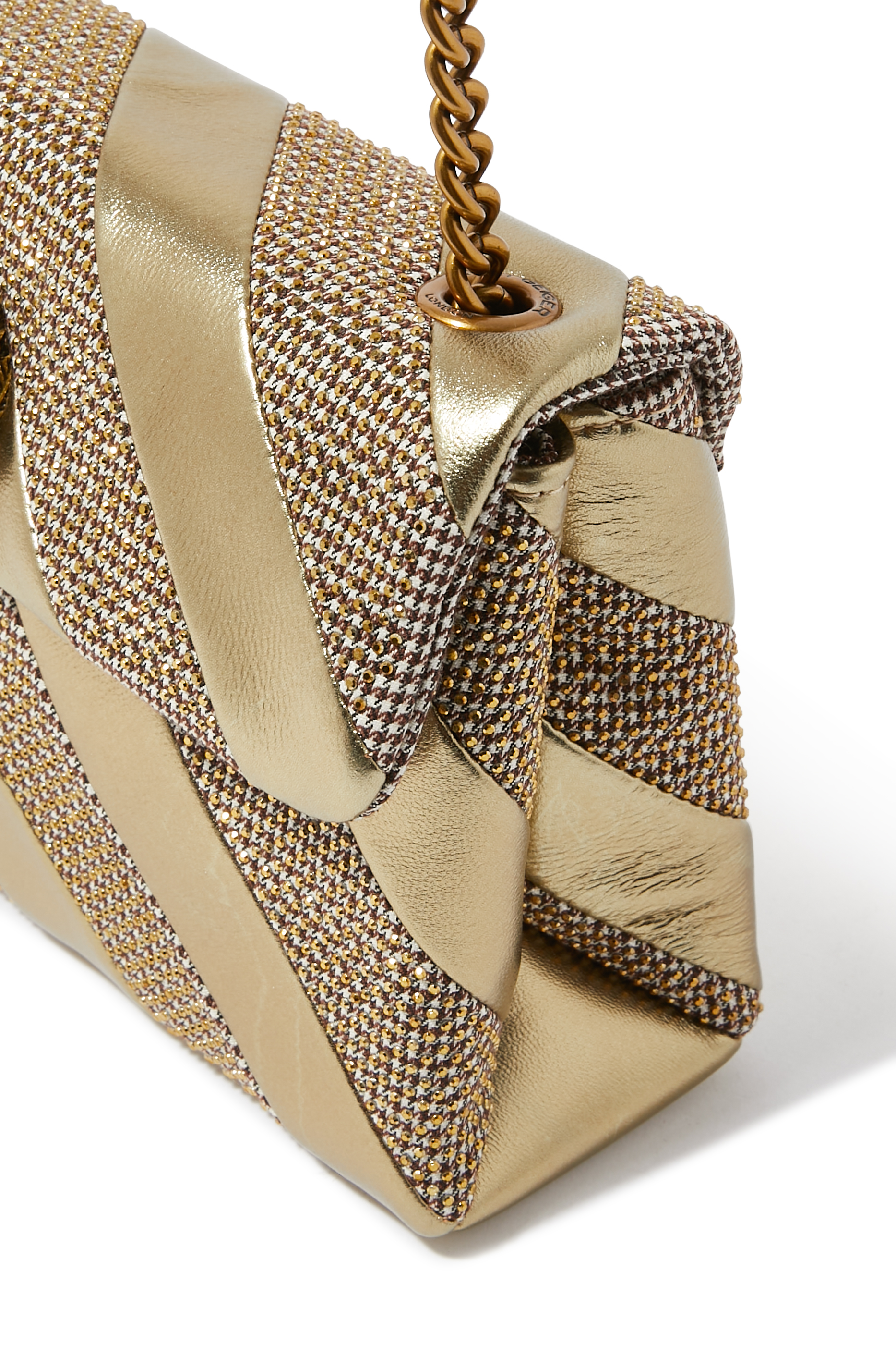 حقيبة كنسينغتون متوسطة مخططة