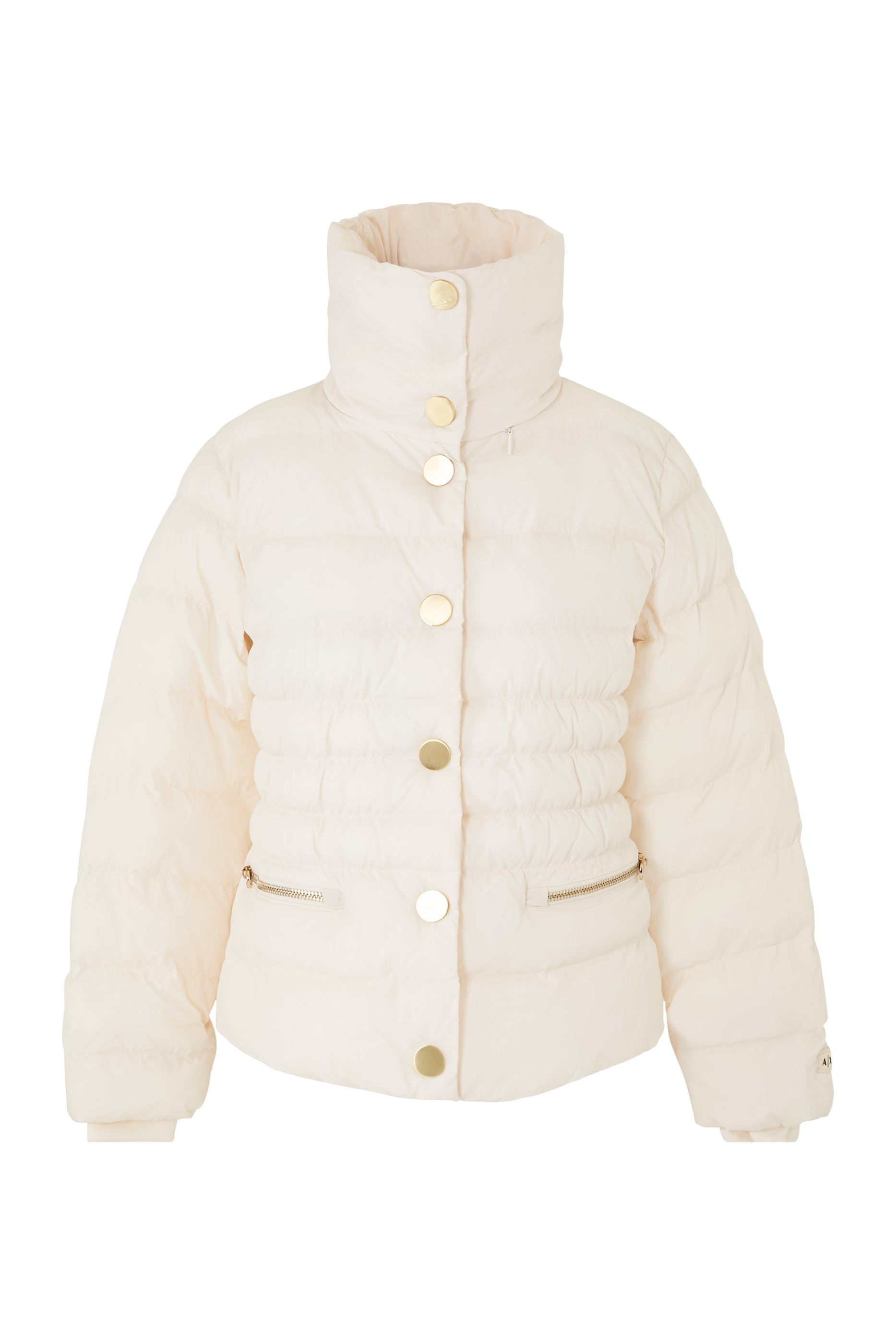 جاكيت مزين بشعار الماركة