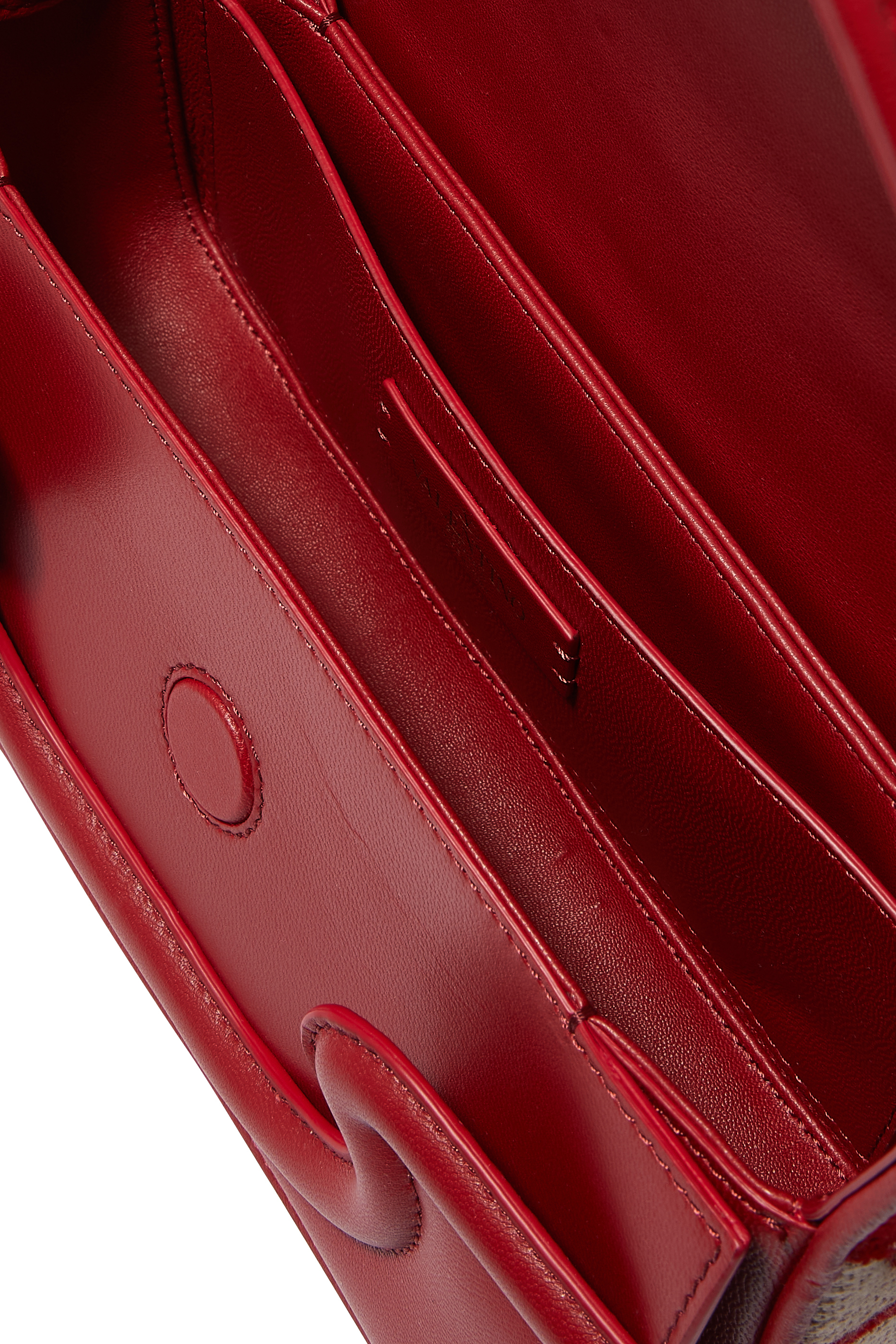 حقيبة كتف فالنتينو غارافاني صغيرة بنقشة توال الأيقونية