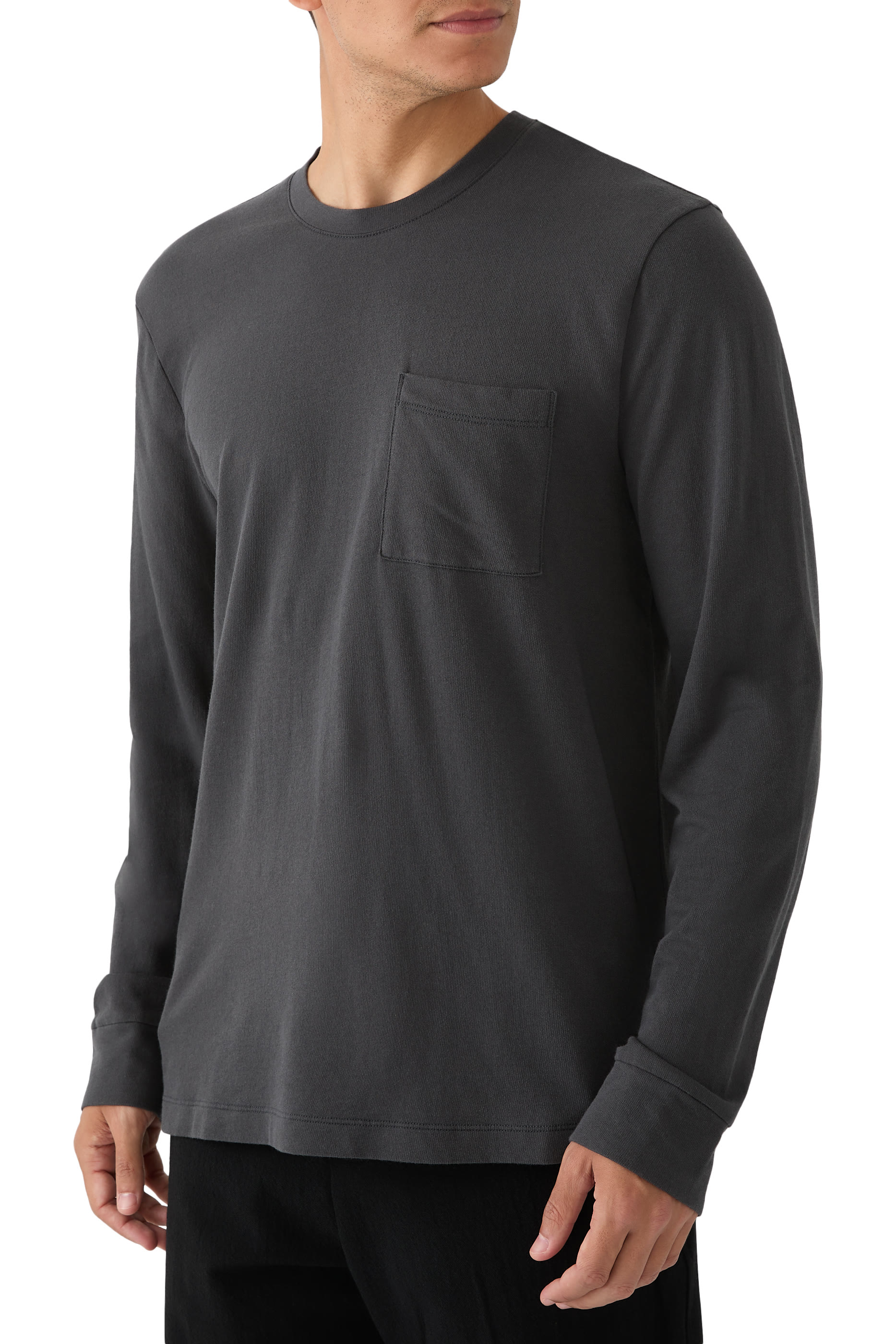 سويت شيرت بتطريز بتصميم شجر نخيل