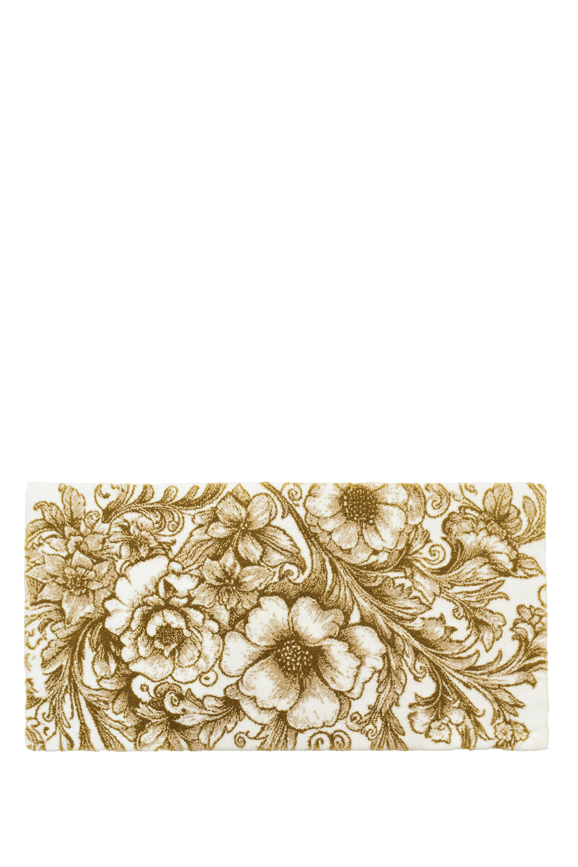 سجادة حمام بنقشة زهور