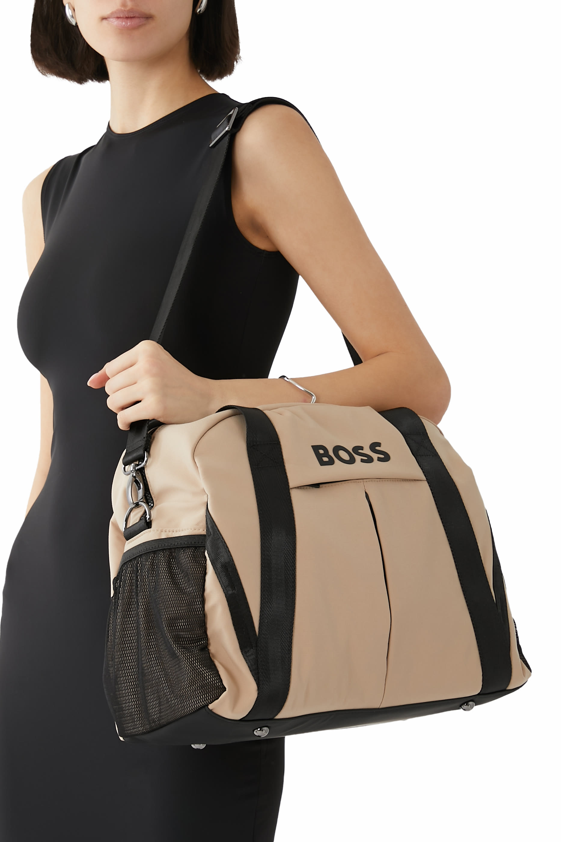 حقيبة مستلزمات أطفال بشعار الماركة