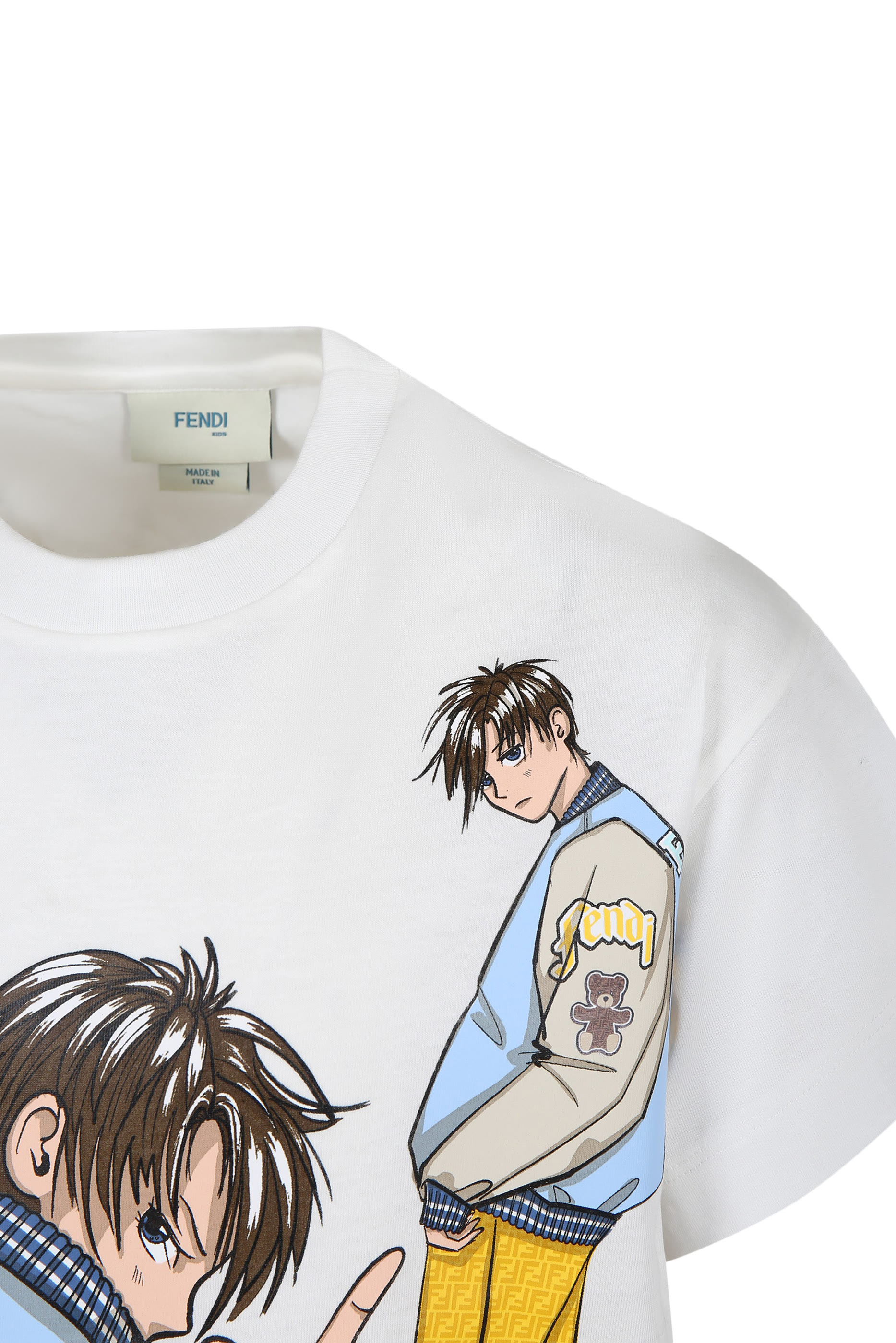 تيشيرت جرسيه بياقة ضيقة للأطفال