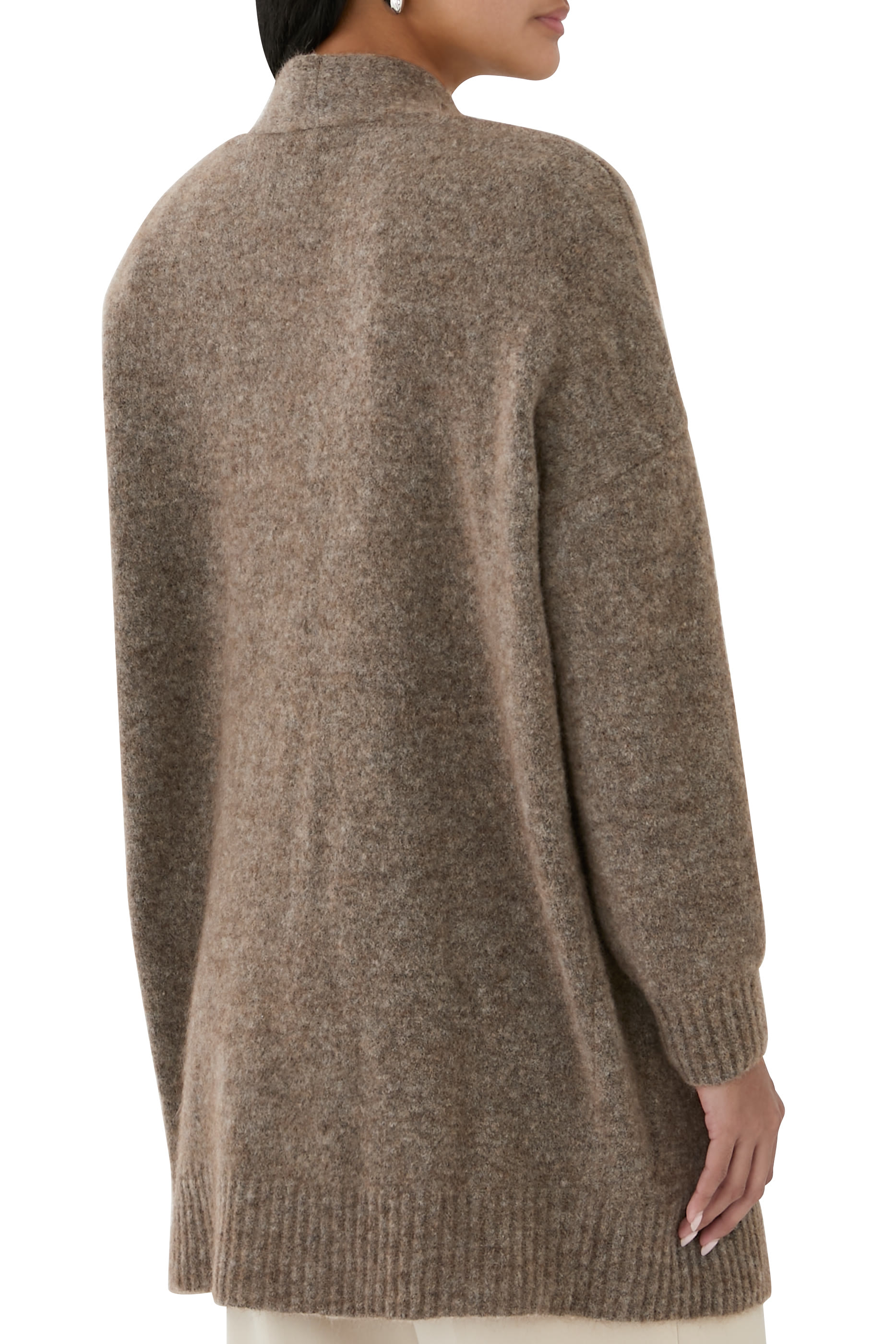 كارديجان بليس طويل حرير وكشمير