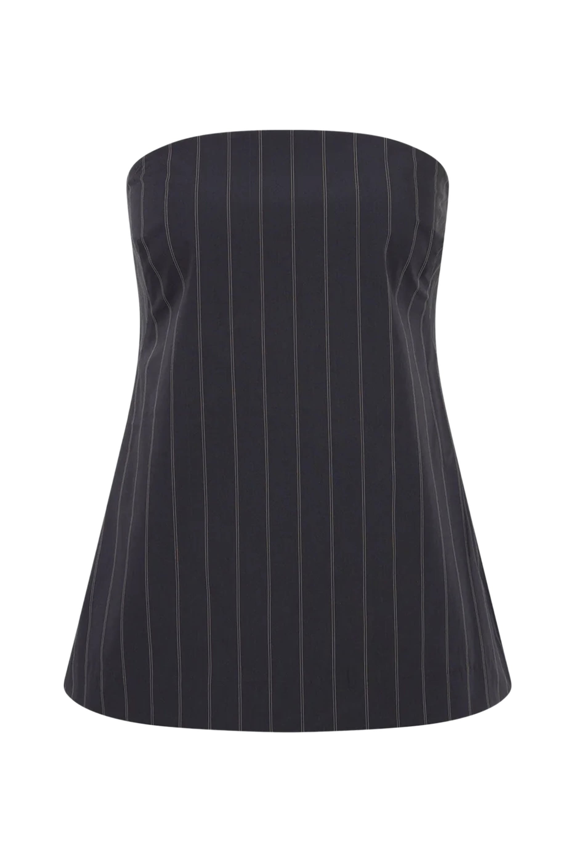 Strapless Rouleau Tie Top 