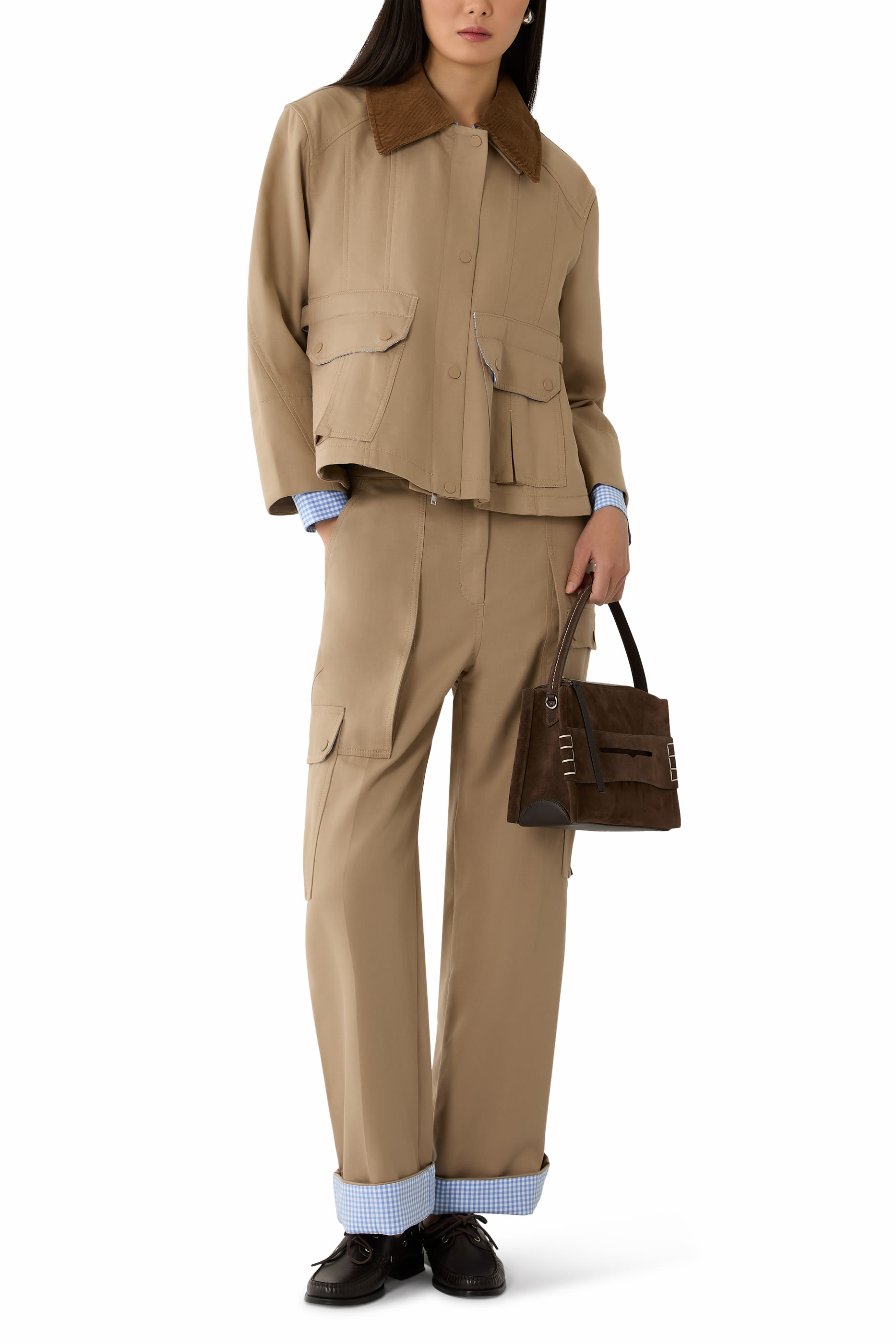 جاكيت فلاونس بارن قصير 