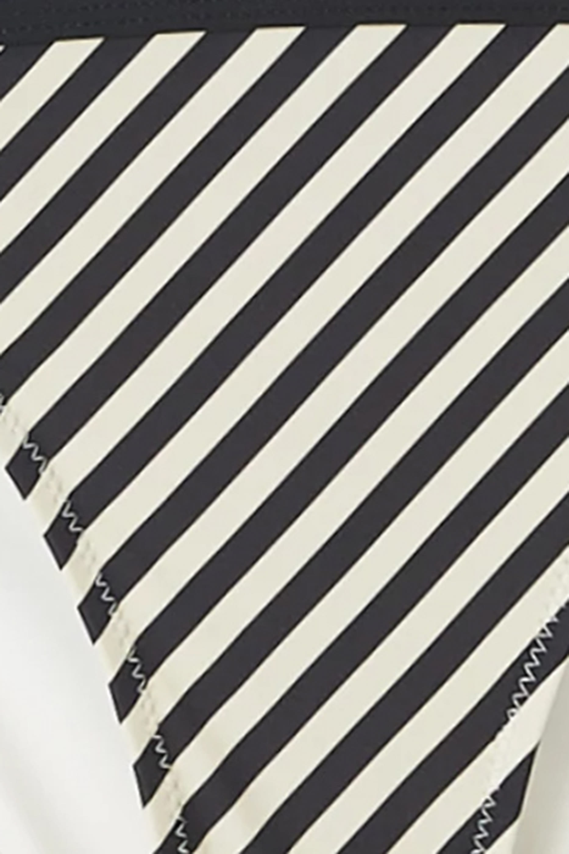 قطعة بيكيني سفلية ايريس مخططة بأربطة