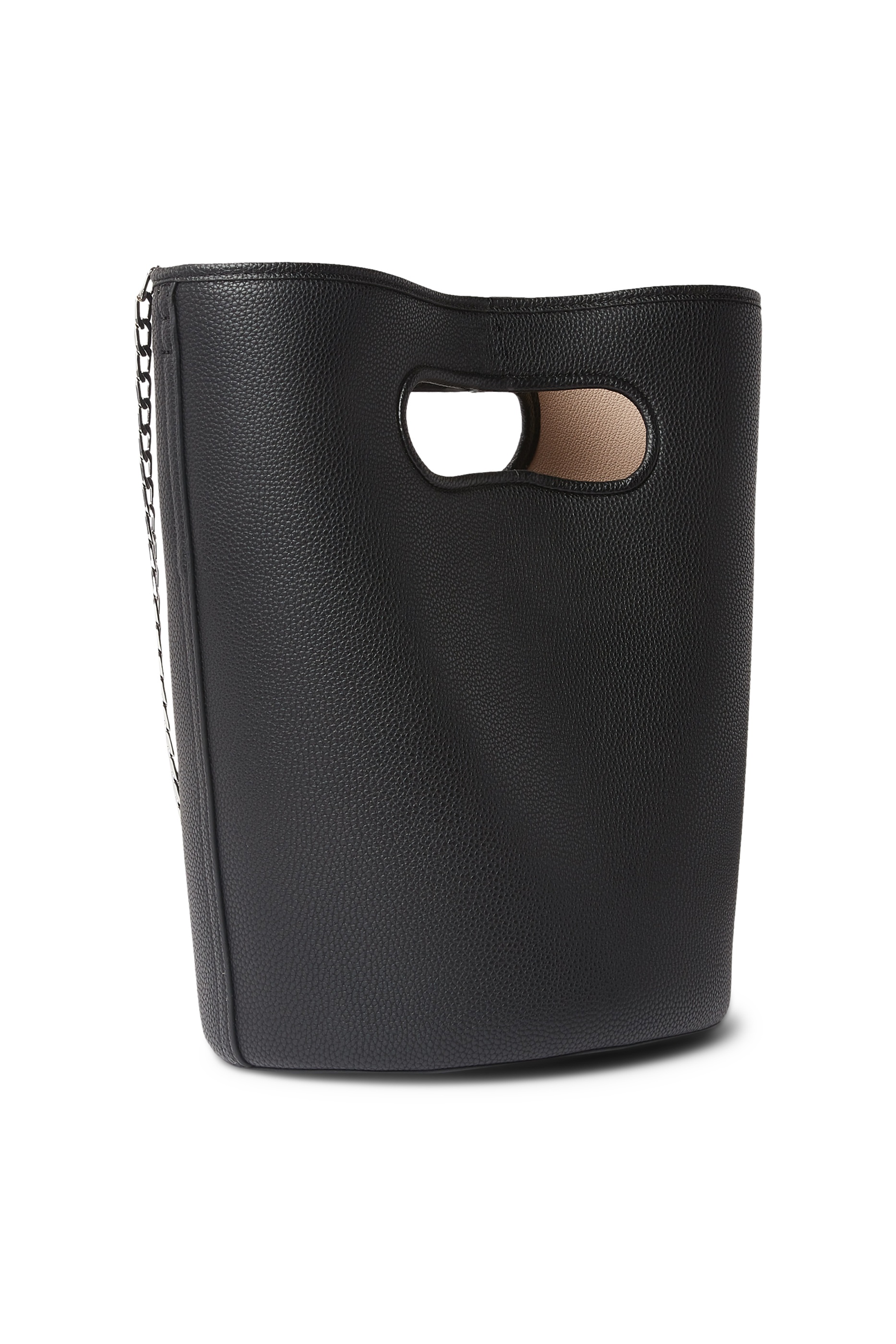 حقيبة باكيت بنقشة جلد الغزال