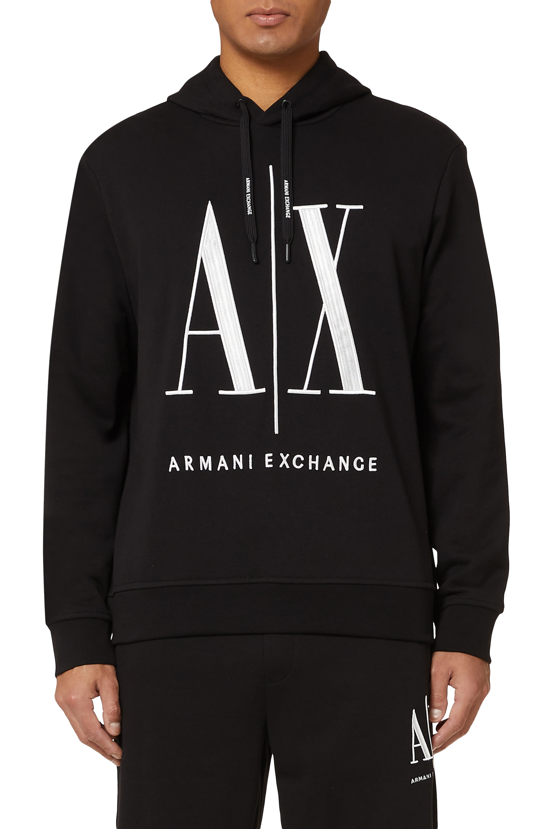 Large Icon Cotton Hoodie