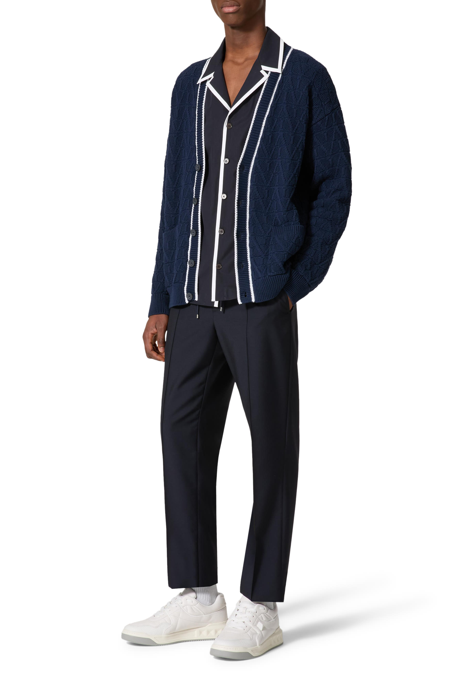 بنطال صوف وموهير