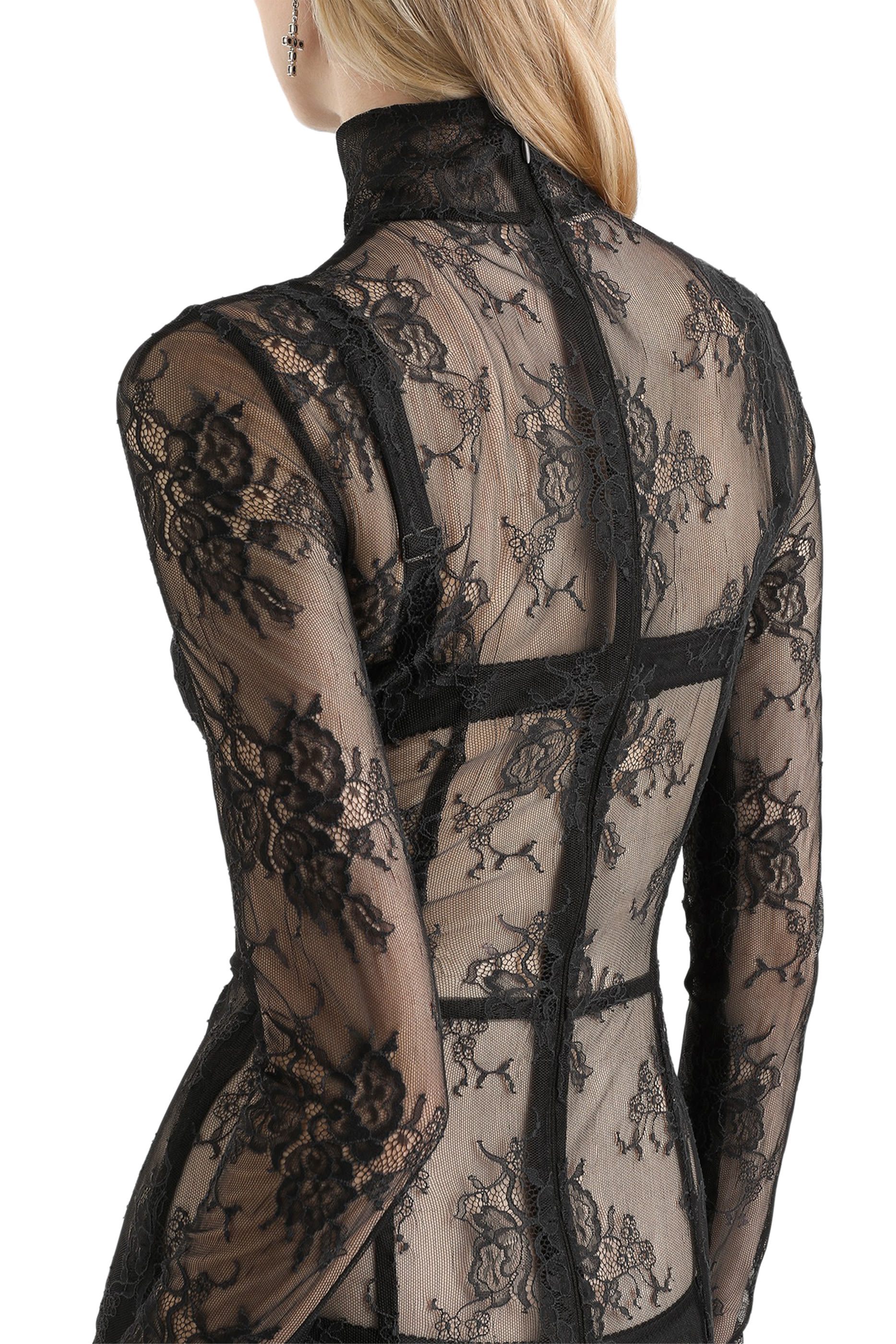 فستان شانتيلي دانتيل