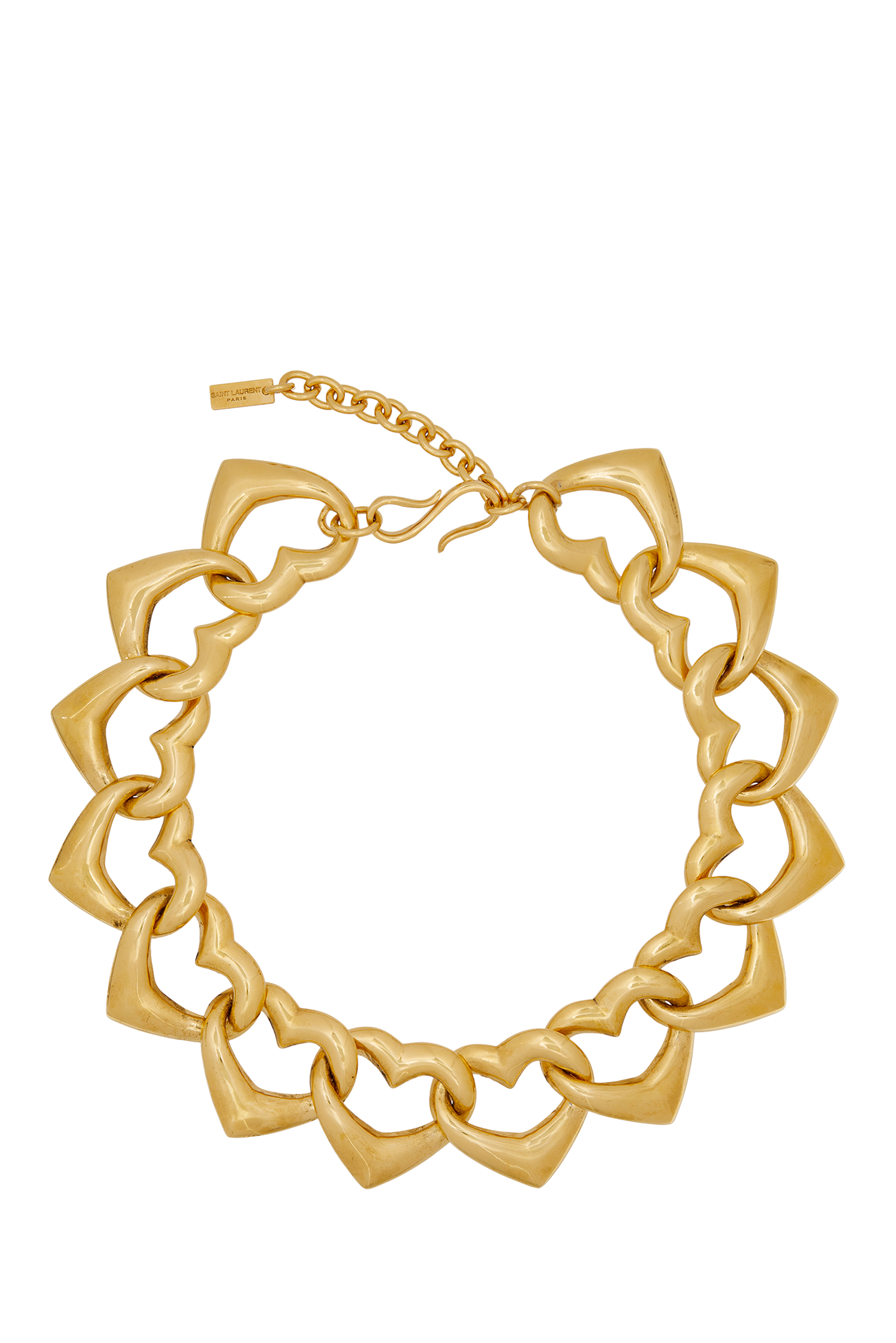 قلادة رقبة بتصميم قلوب متعددة