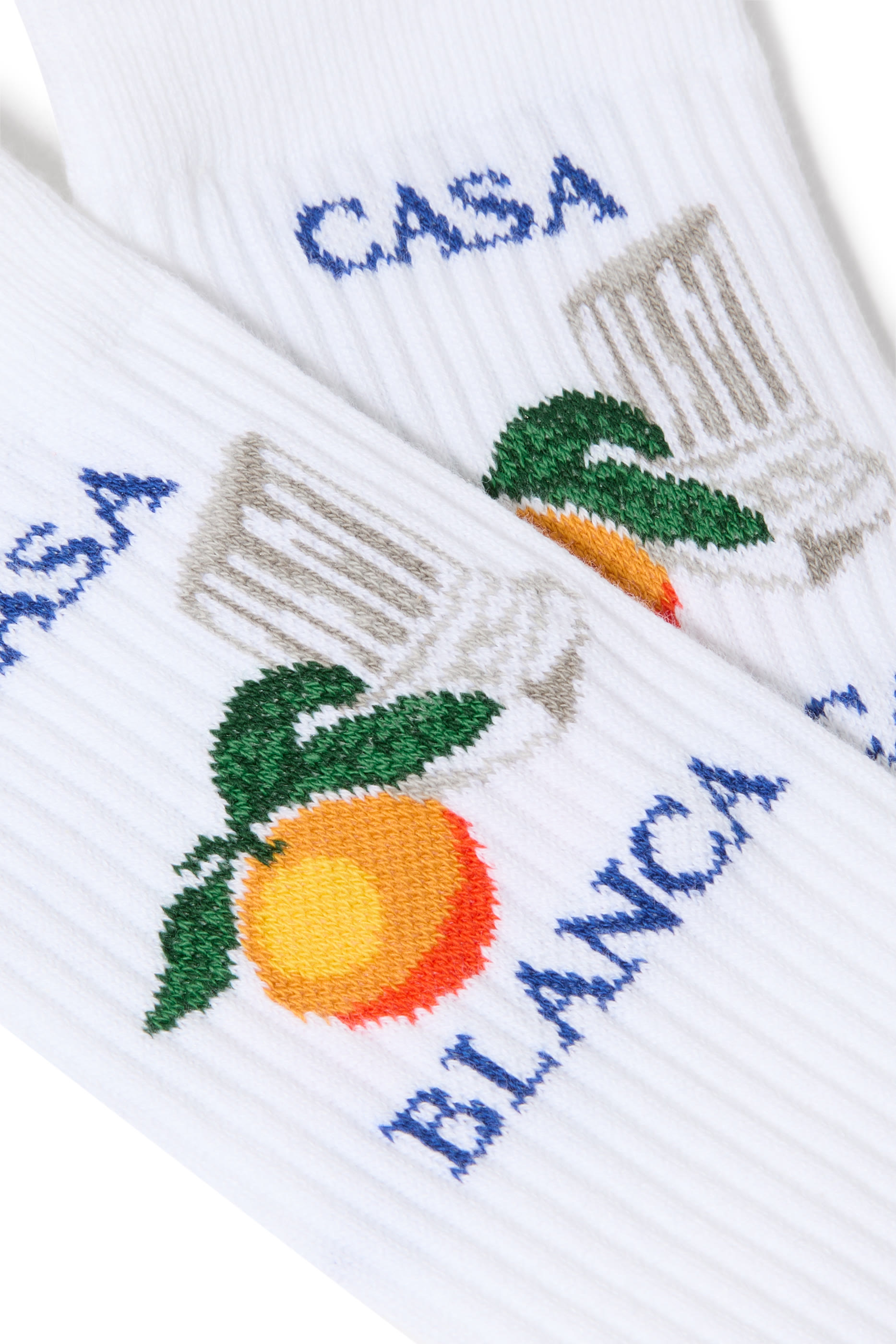 جوارب بطبعة برتقال