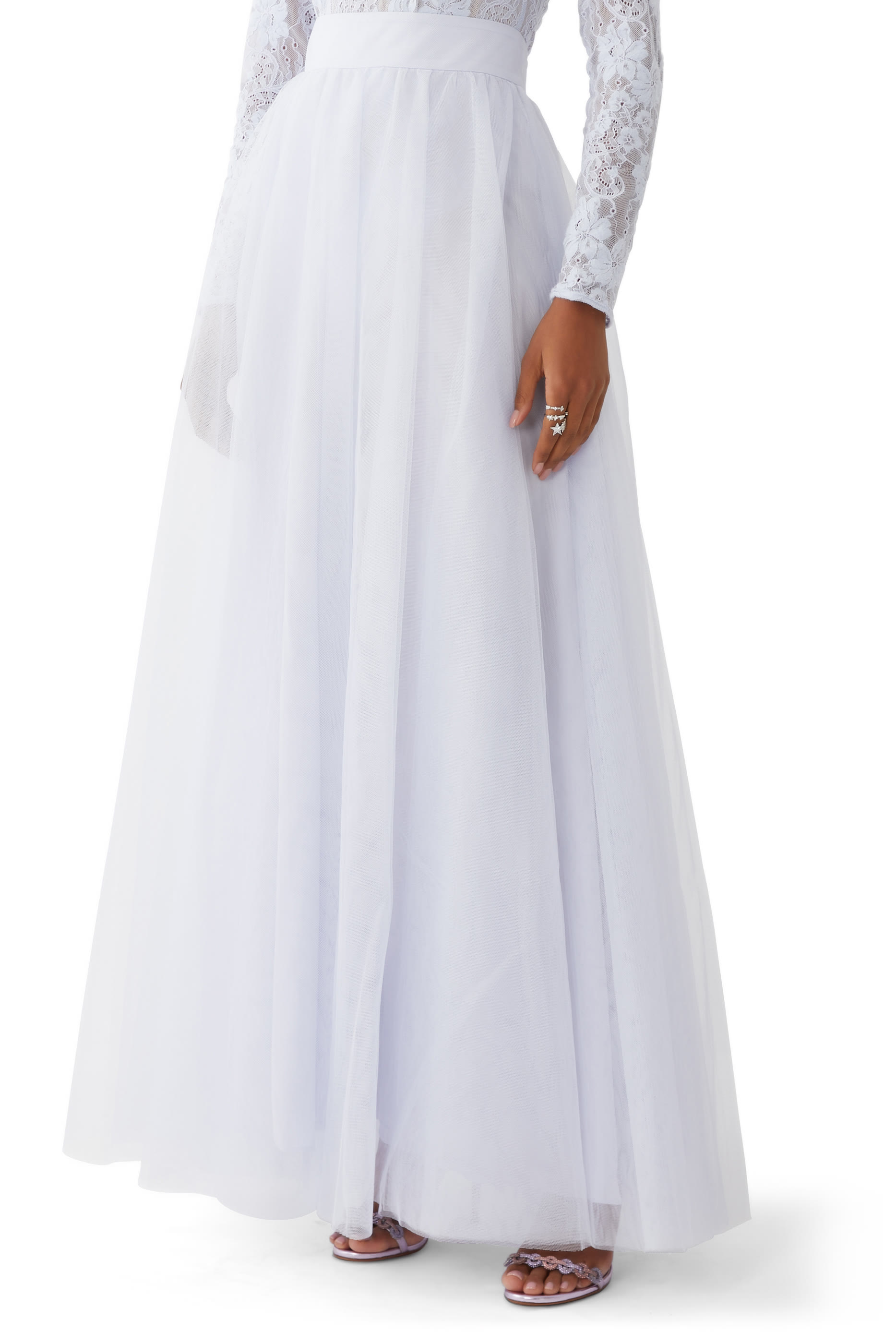 تنورة طويلة تول