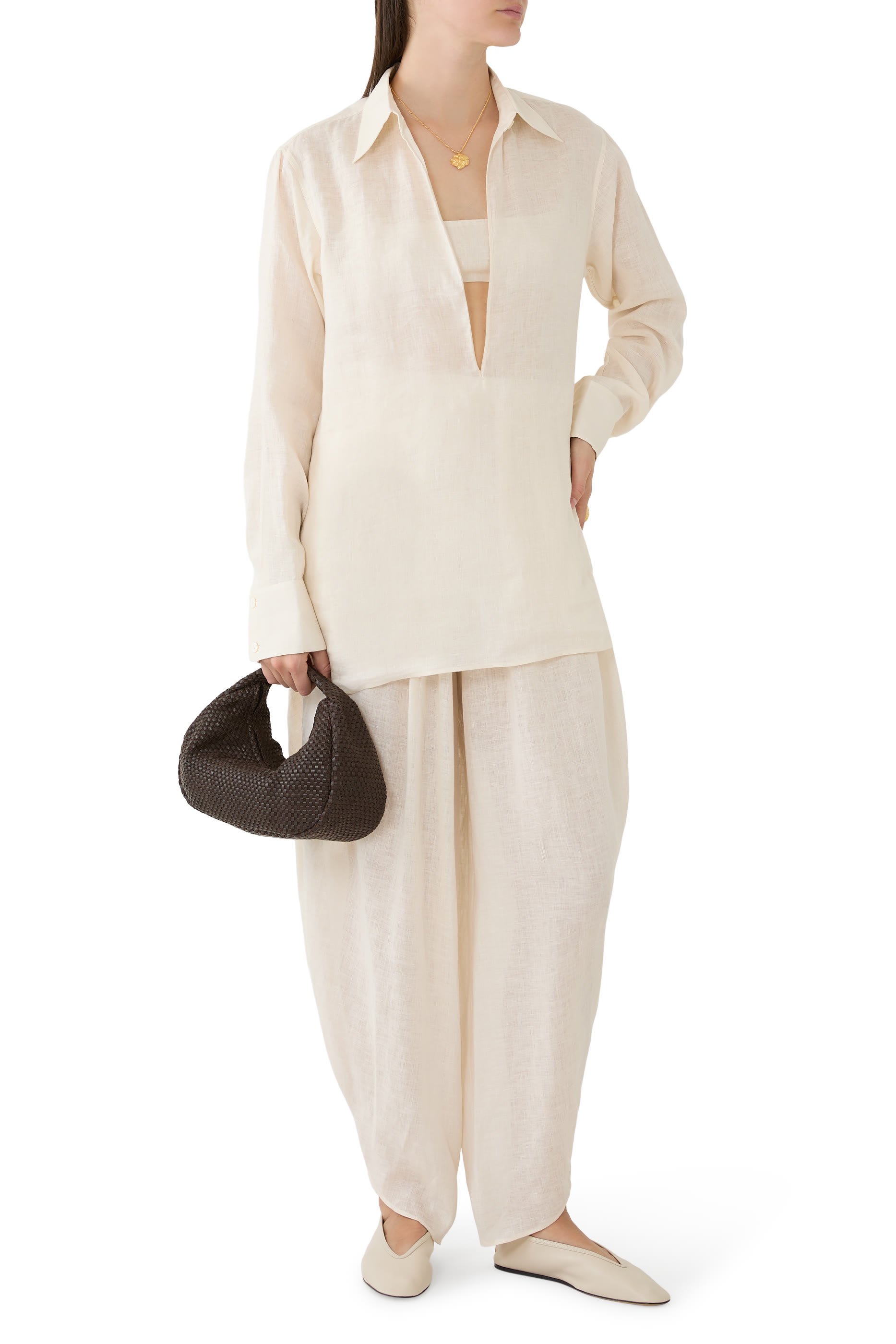 قميص أيون كتان