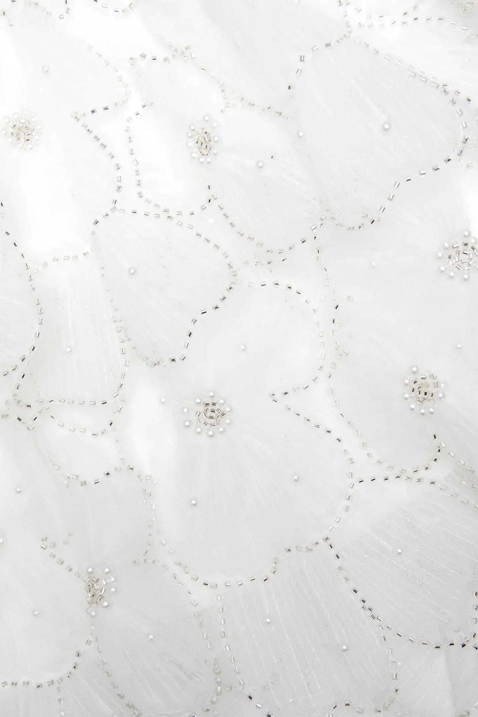 فستان تول مزين للأطفال