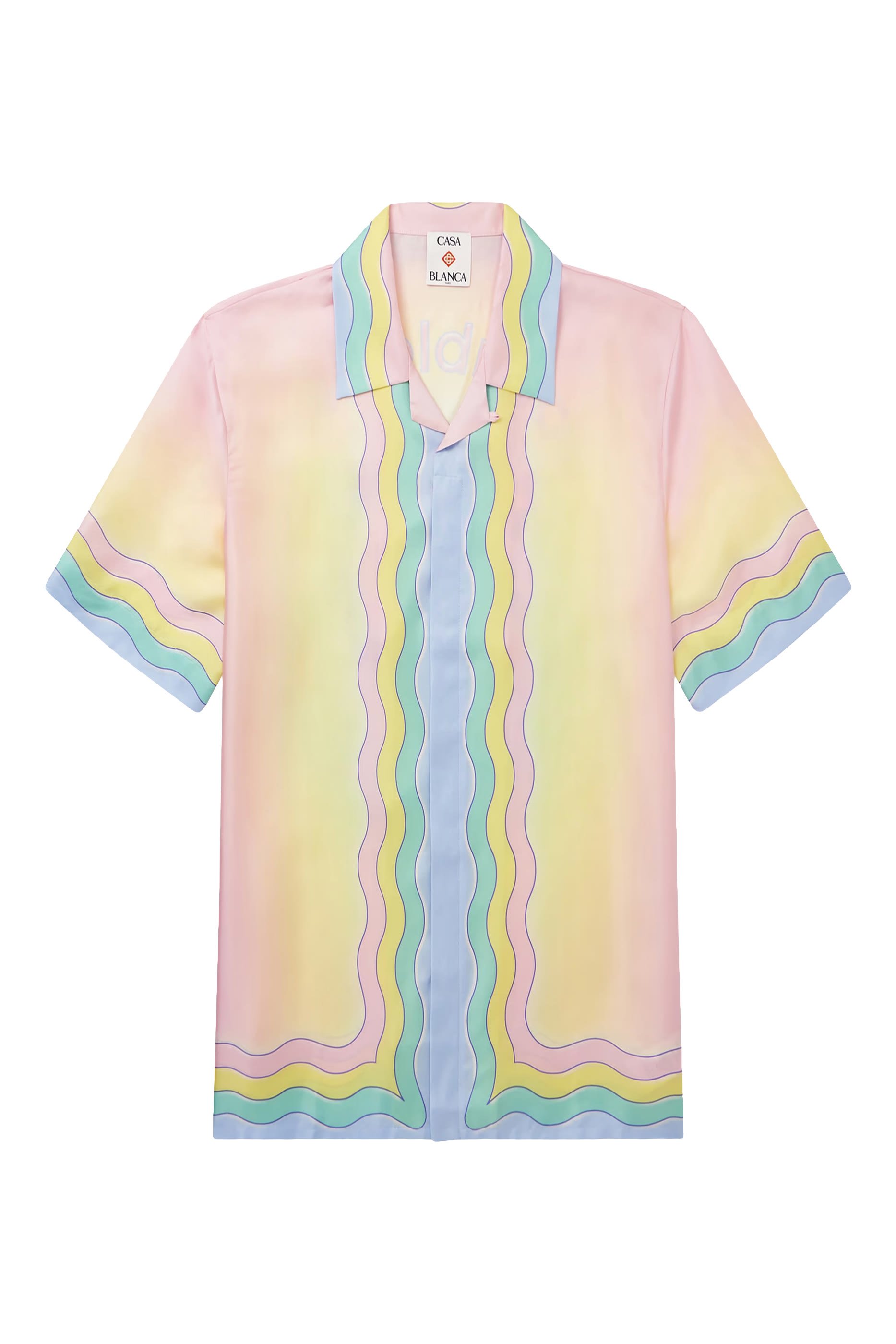 قميص بطبعة ذا لوف اوف دانس حرير