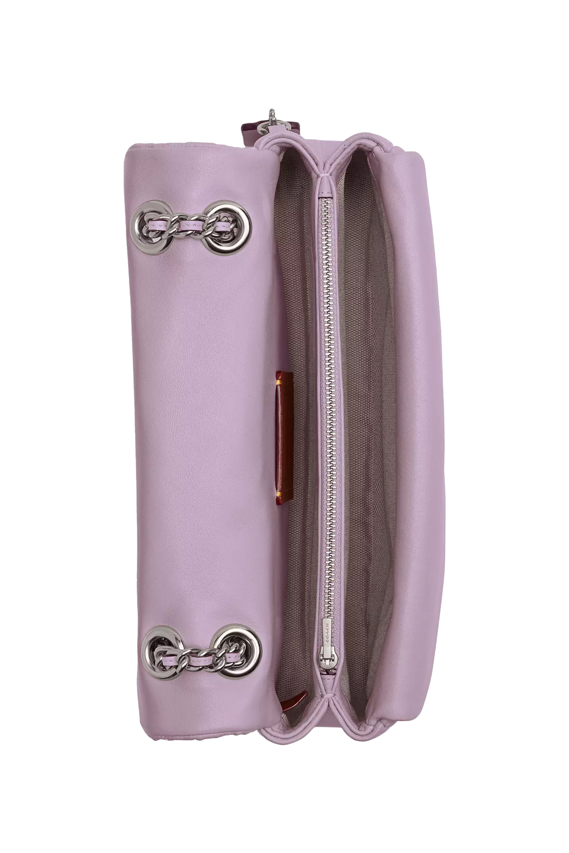 حقيبة كتف تابي 26 جلد بتصميم مبطن