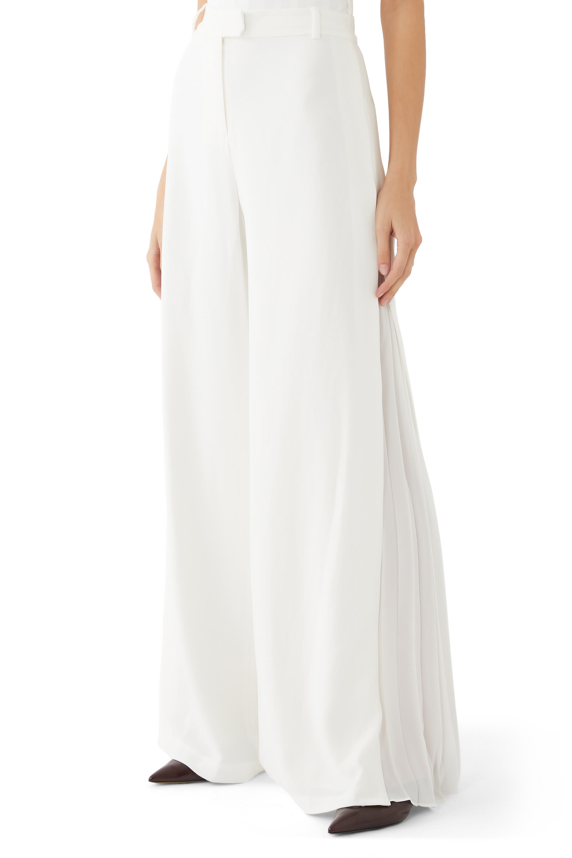 بنطال ليلو بطيات