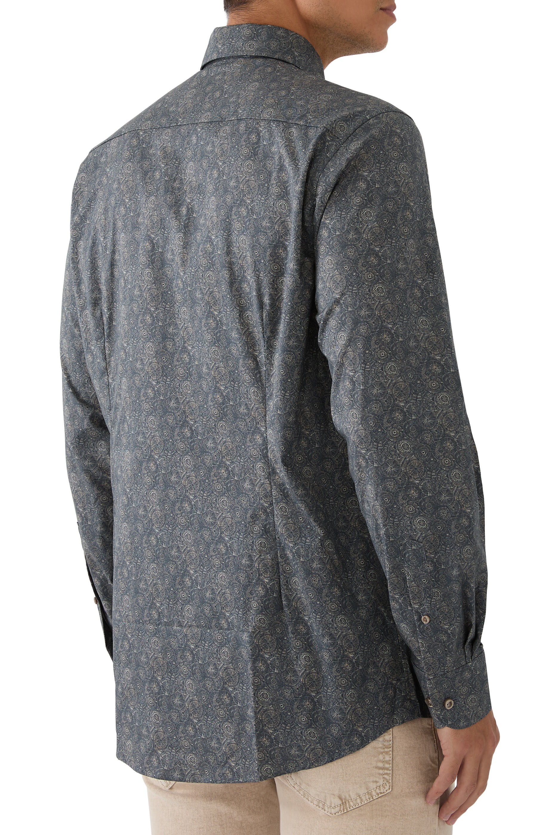 قميص تويل مميز للماركة