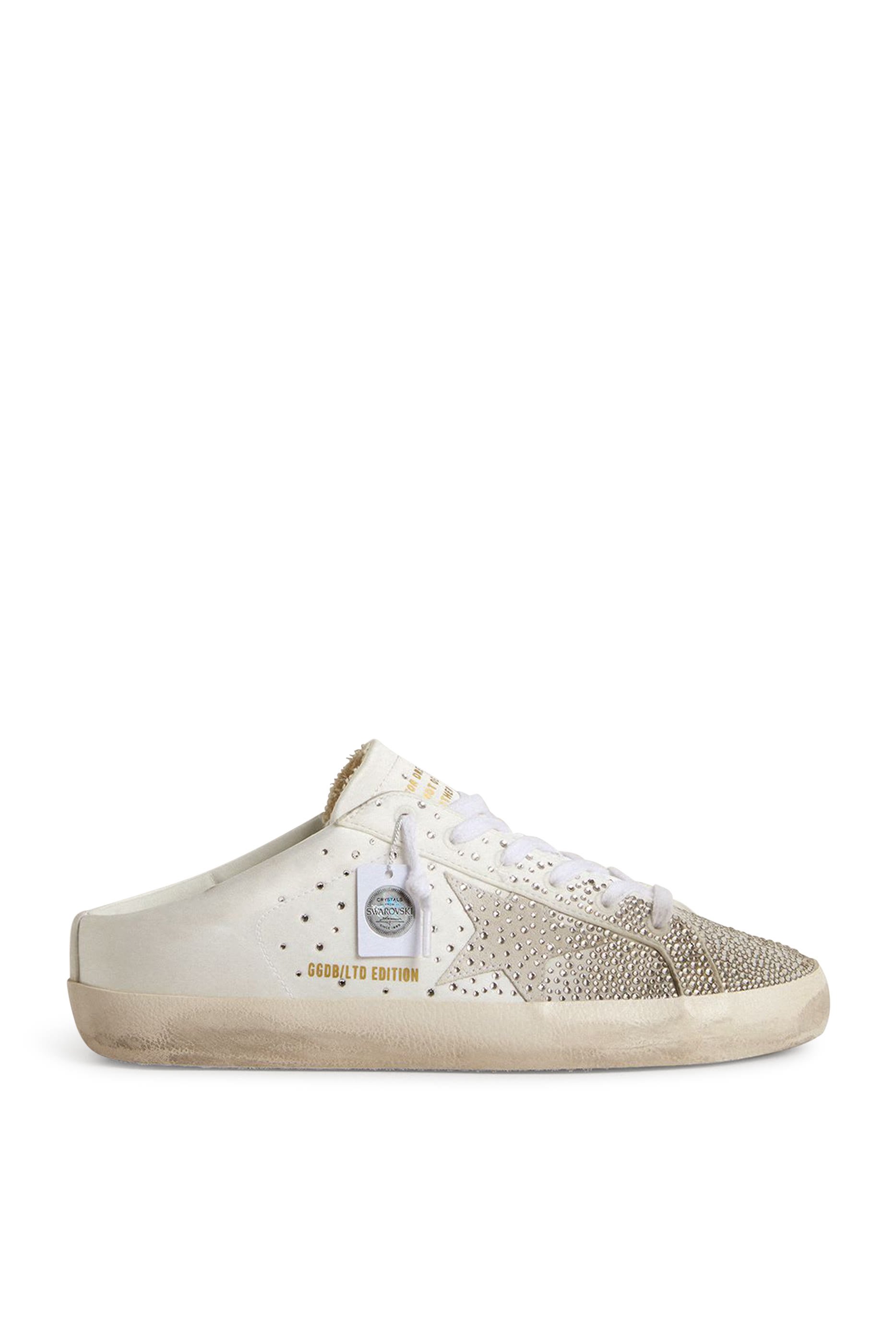 حذاء سابوت ال تي دي سوبر ستار مزين بكريستال سواروفسكي