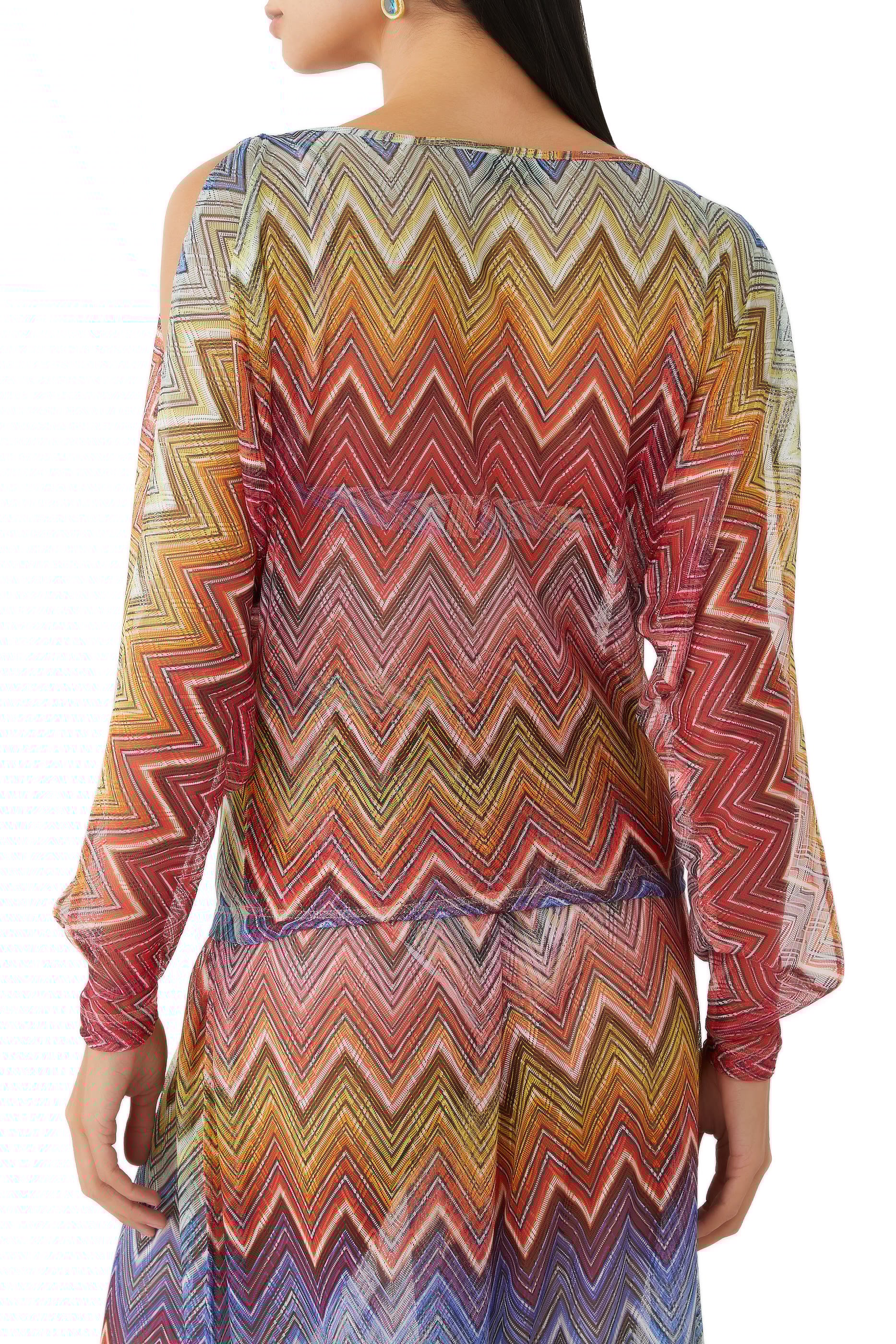 بلوزة نسيج كروشيه