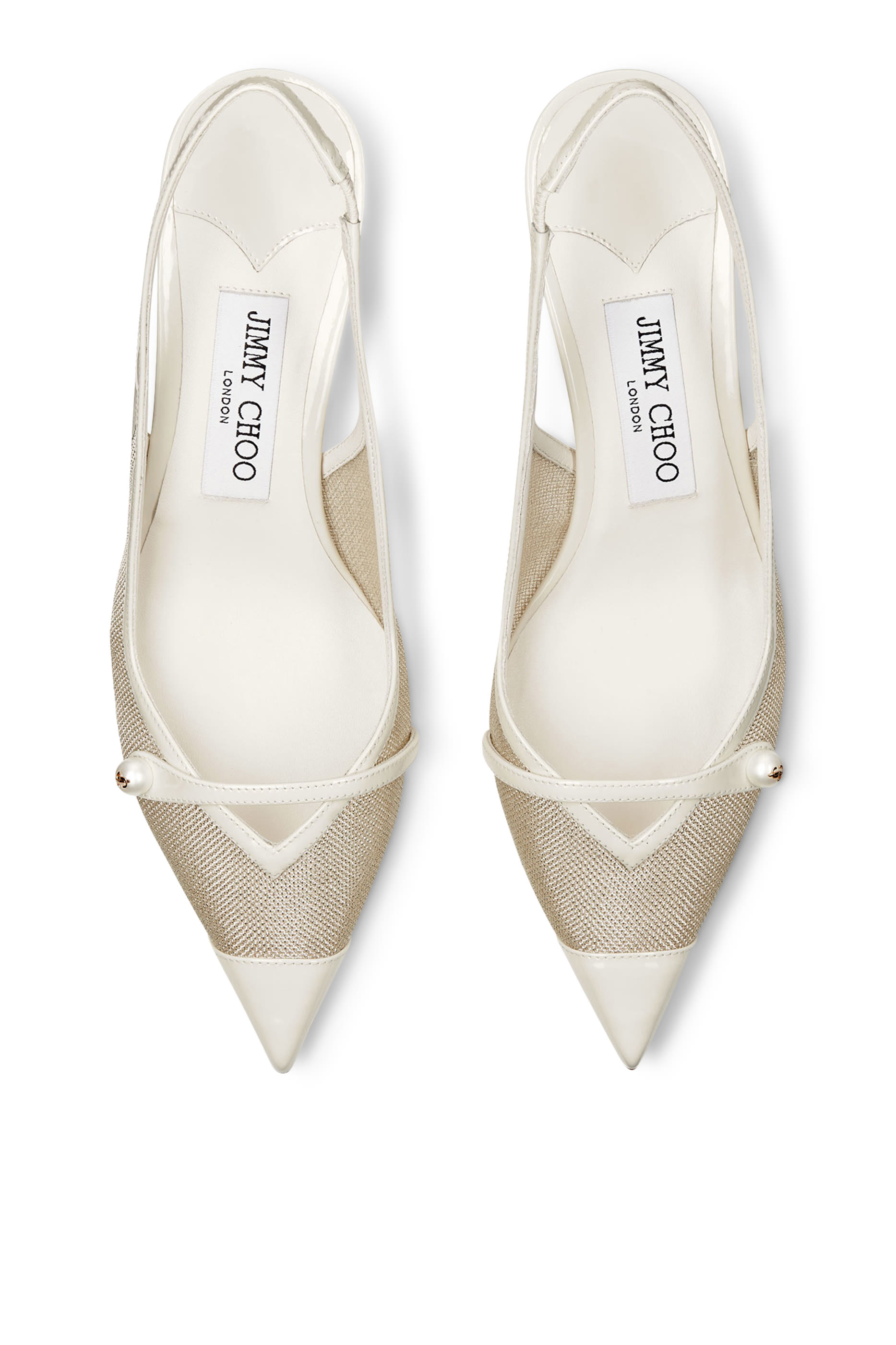 حذاء كلاسيكي أميتا 45 بسير خلفي قماش شبكي