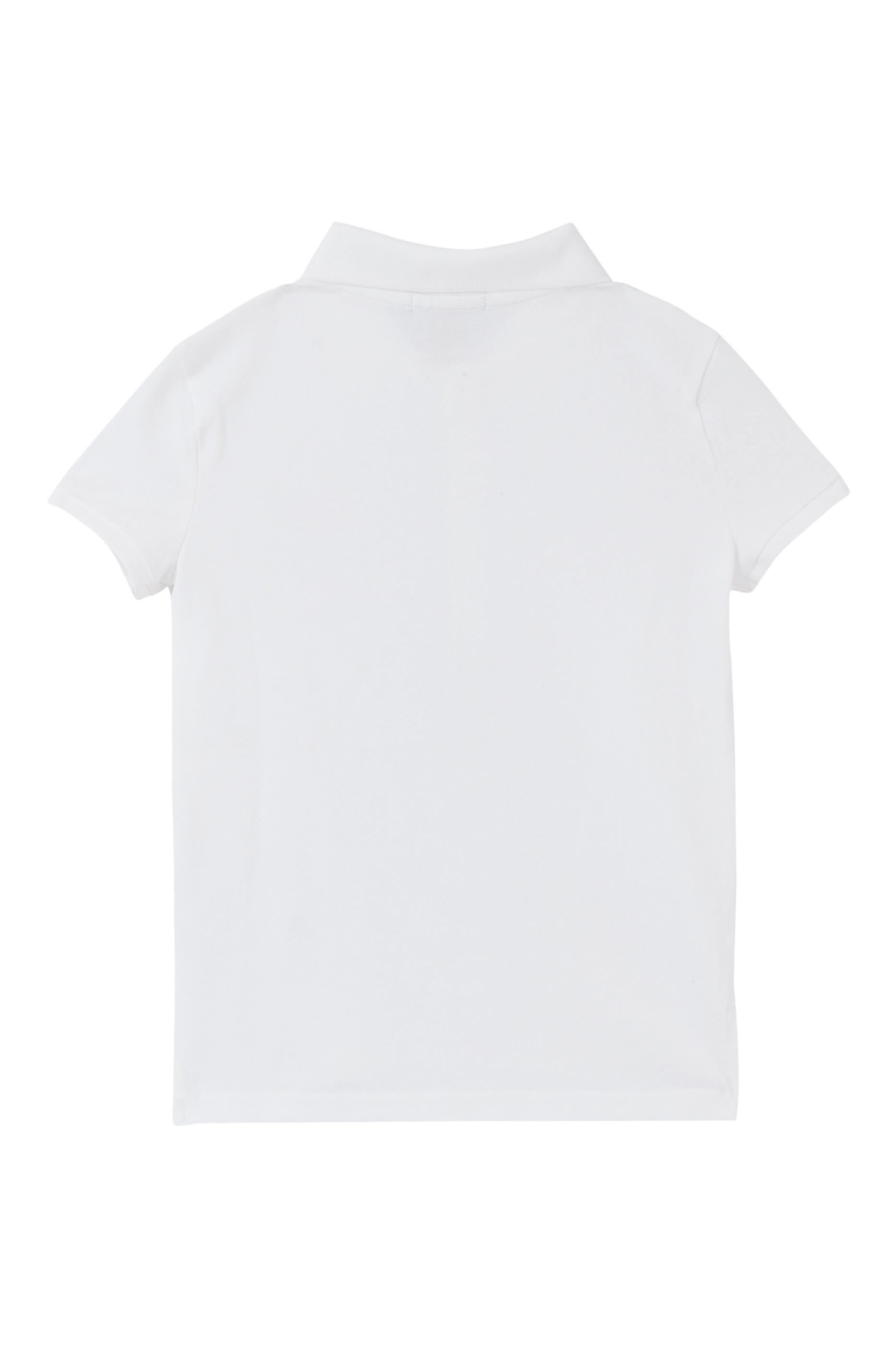 قميص بولو مطرز بشعار الماركة للأطفال