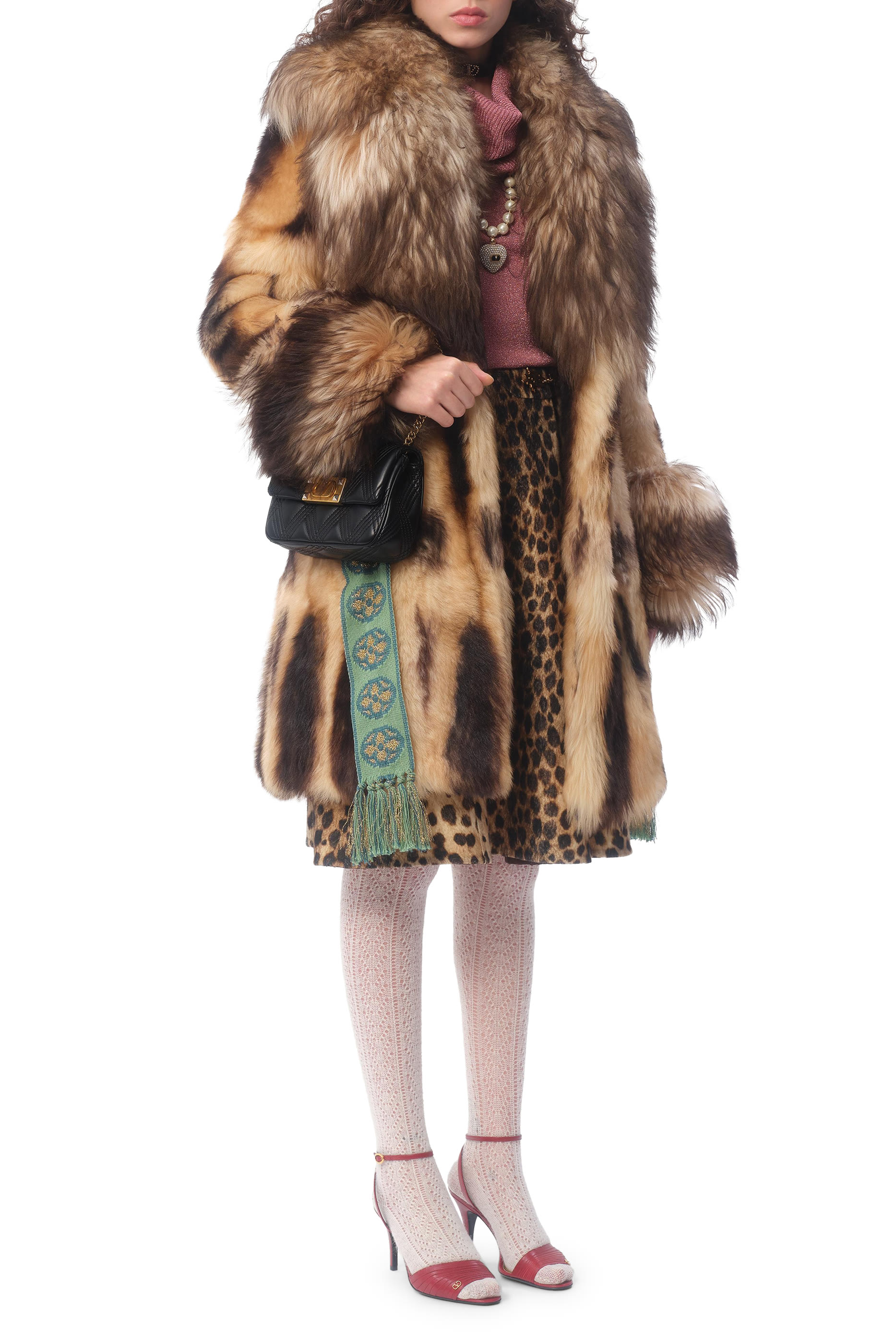 حقيبة كتف صغيرة كويلتي 67