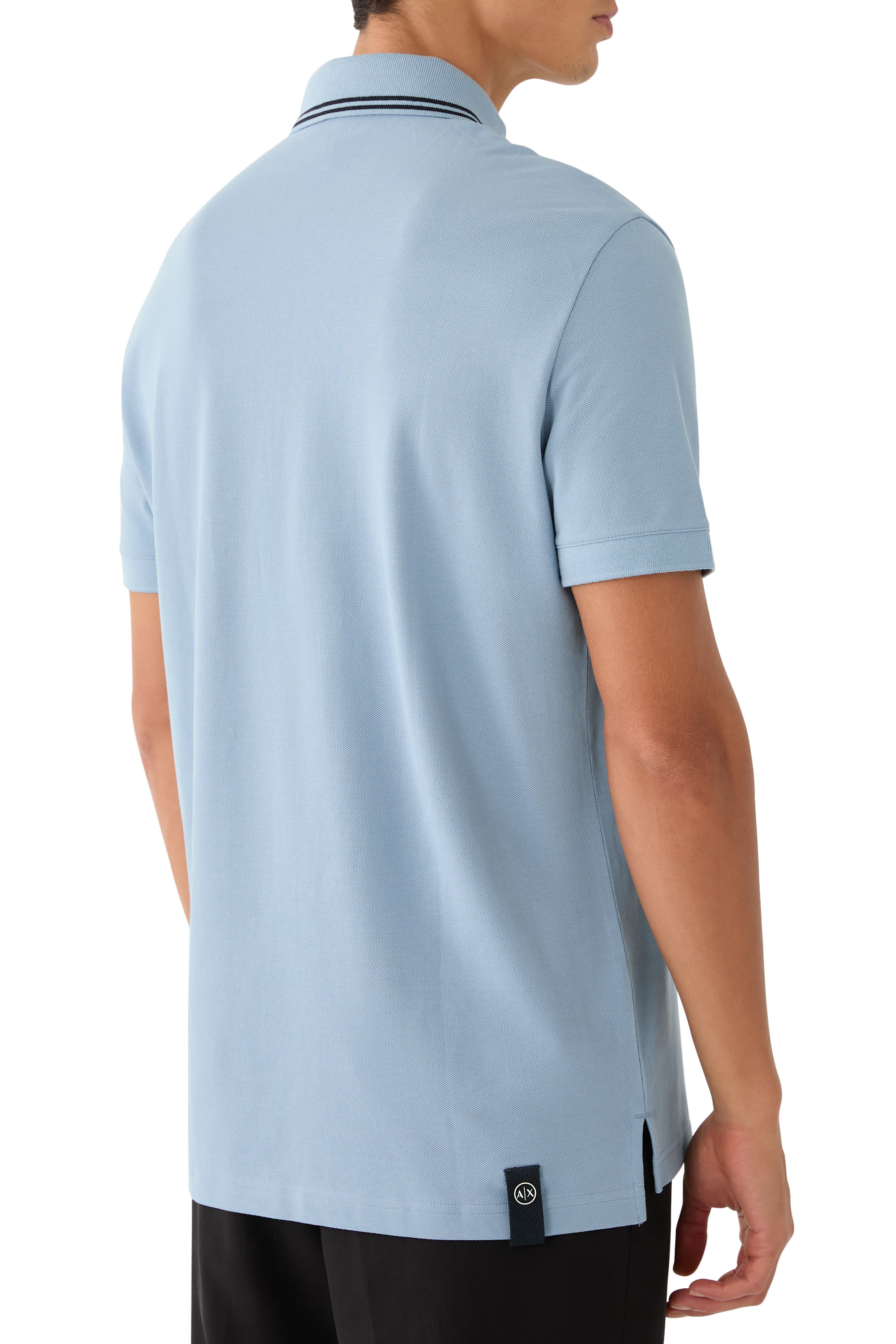 قميص بولو مارينا بنصف سحاب