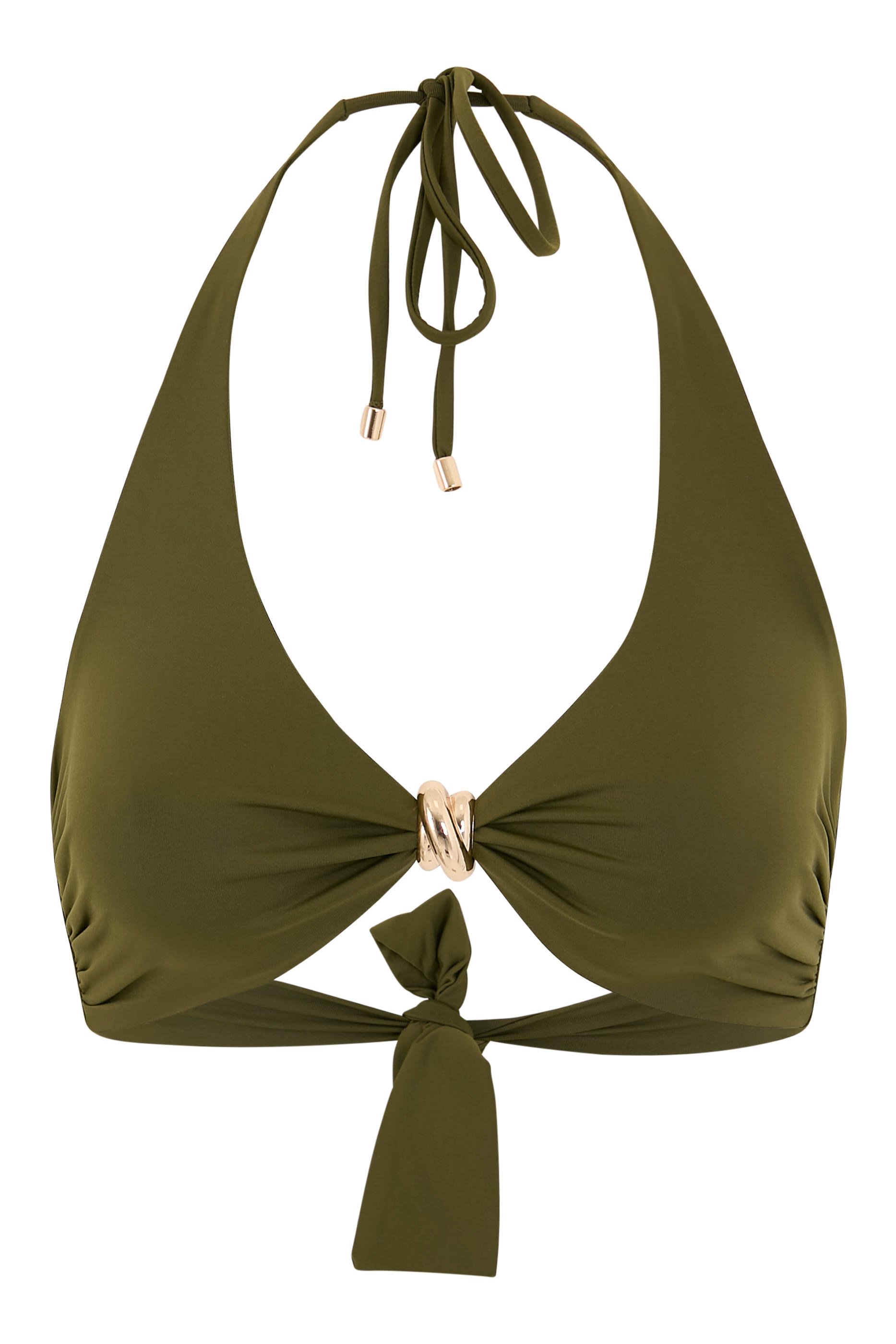 قطعة بيكيني علوية إيشيا برباط حول الرقبة