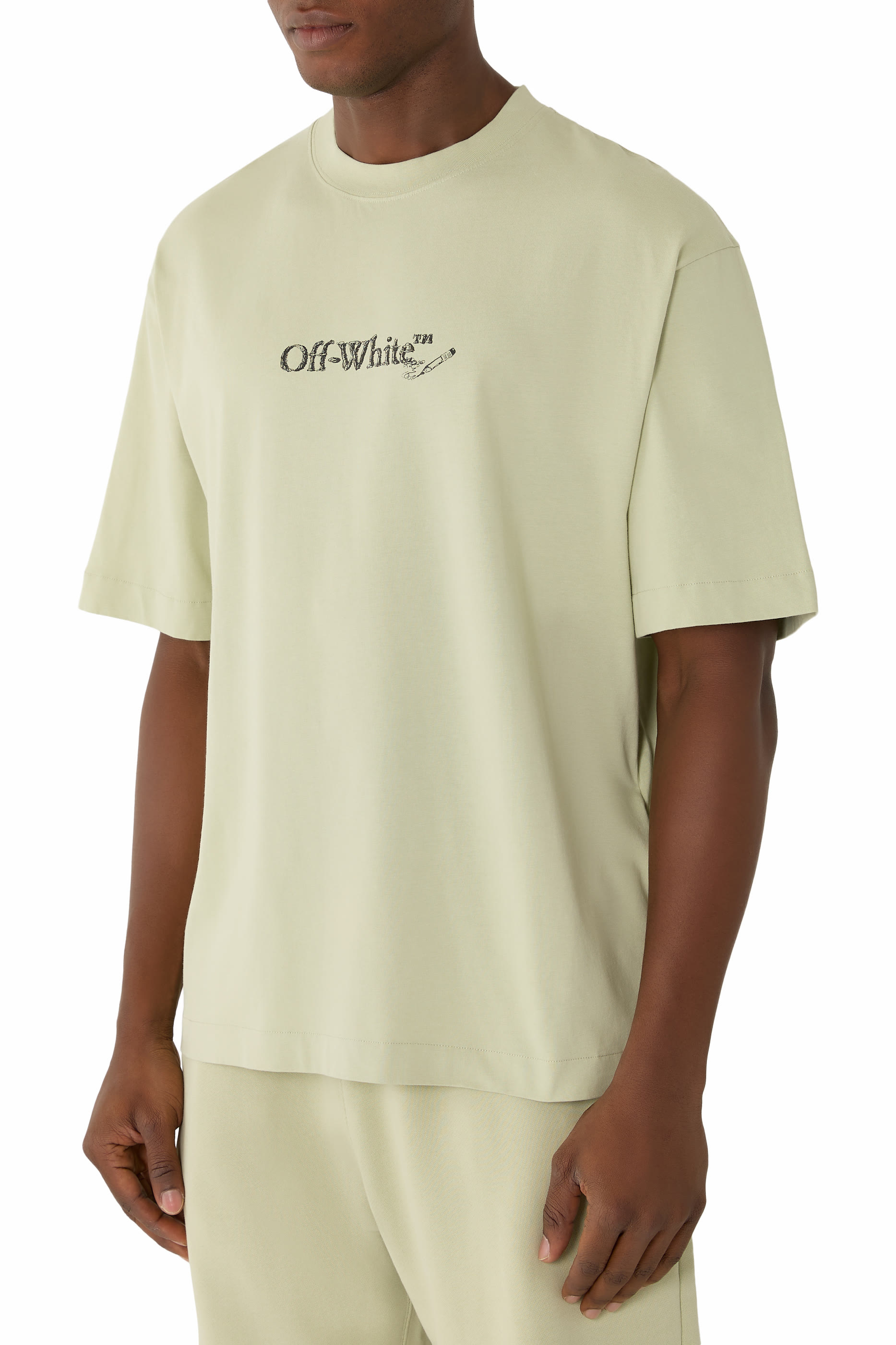 تيشيرت سكيت سكريبل بشعار الماركة