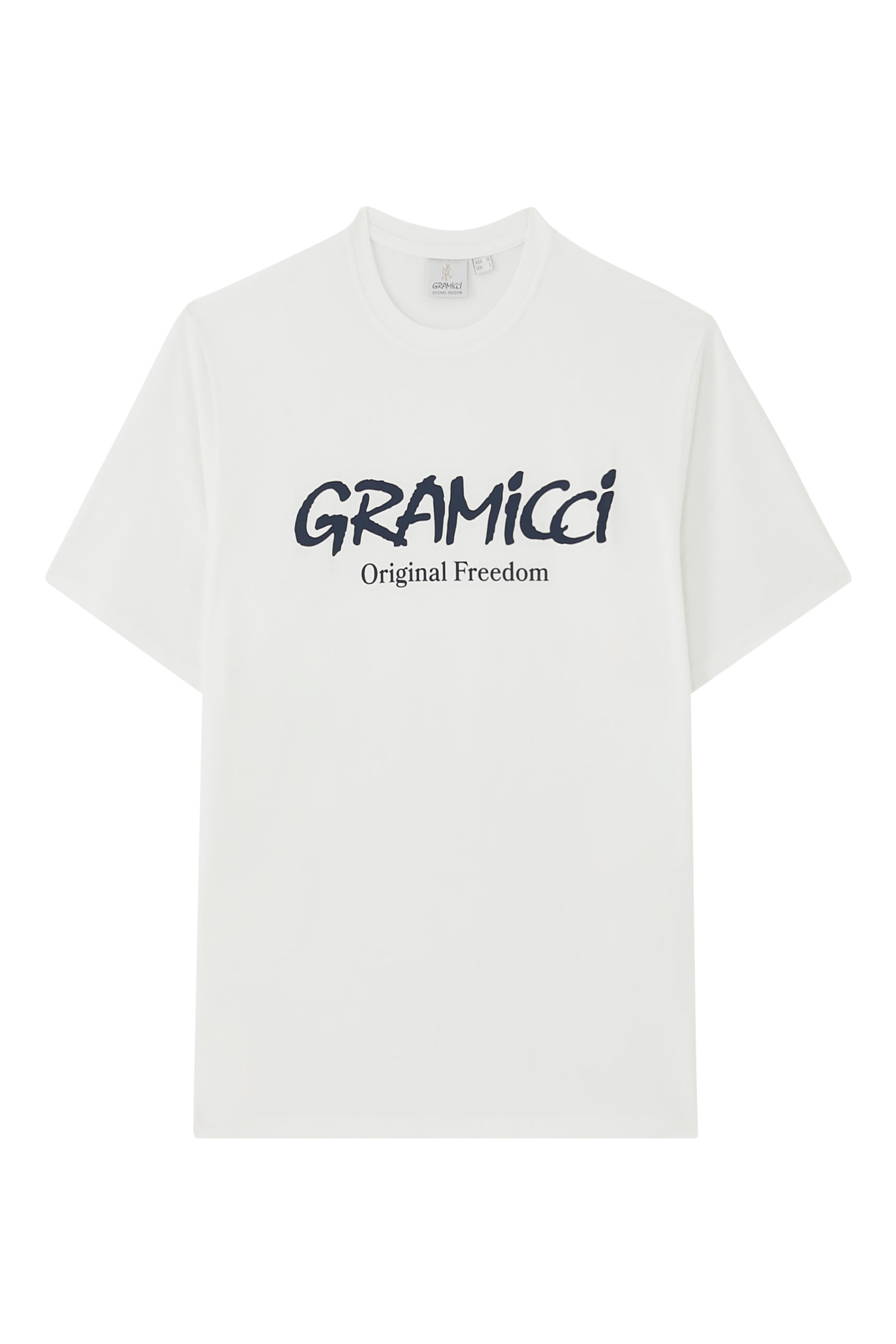 تيشيرت بطبعة شعار الماركة وعبارة اوريجينال فريدوم