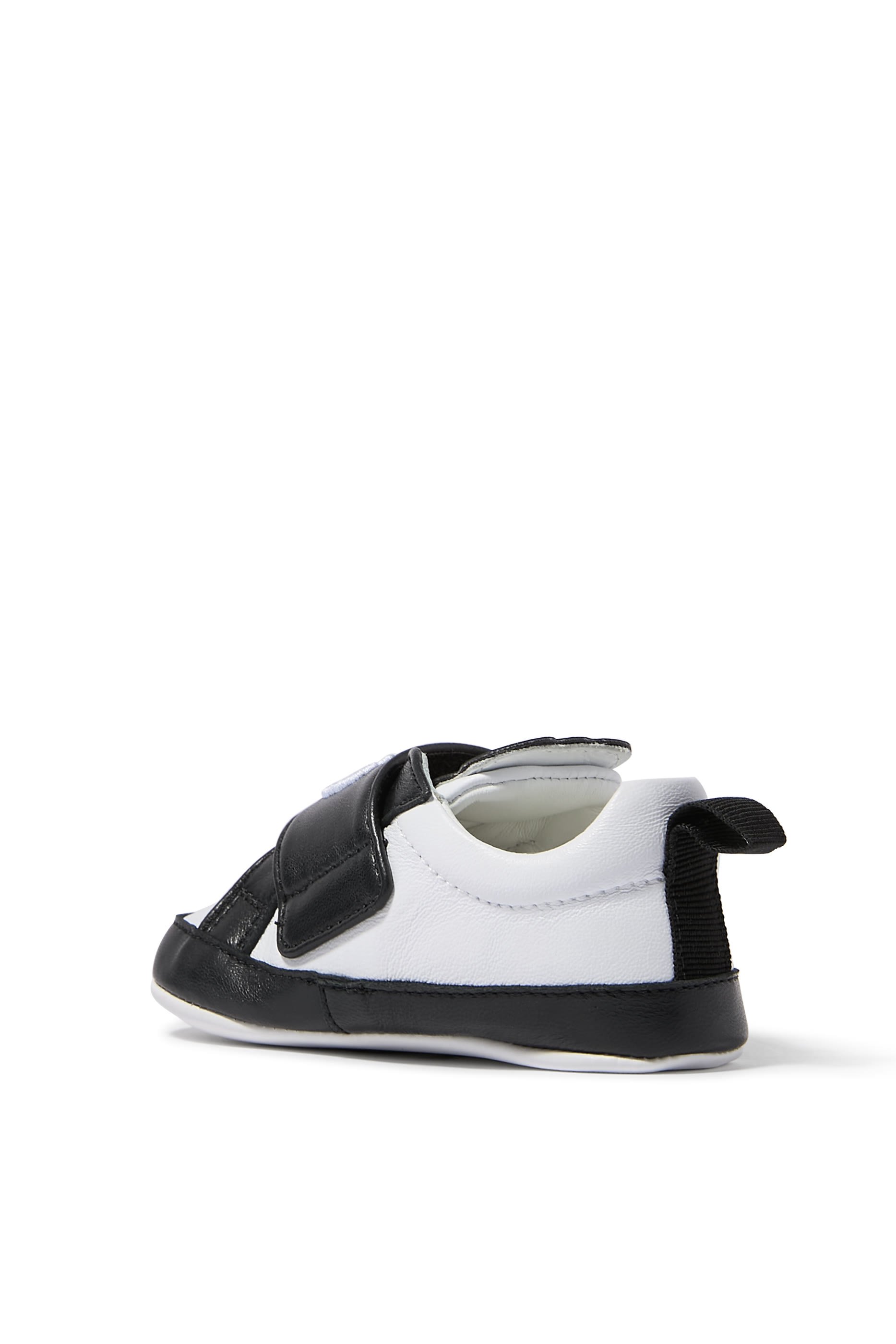 سنيكرز برقعة الدب تيدي جلد نابا للأطفال