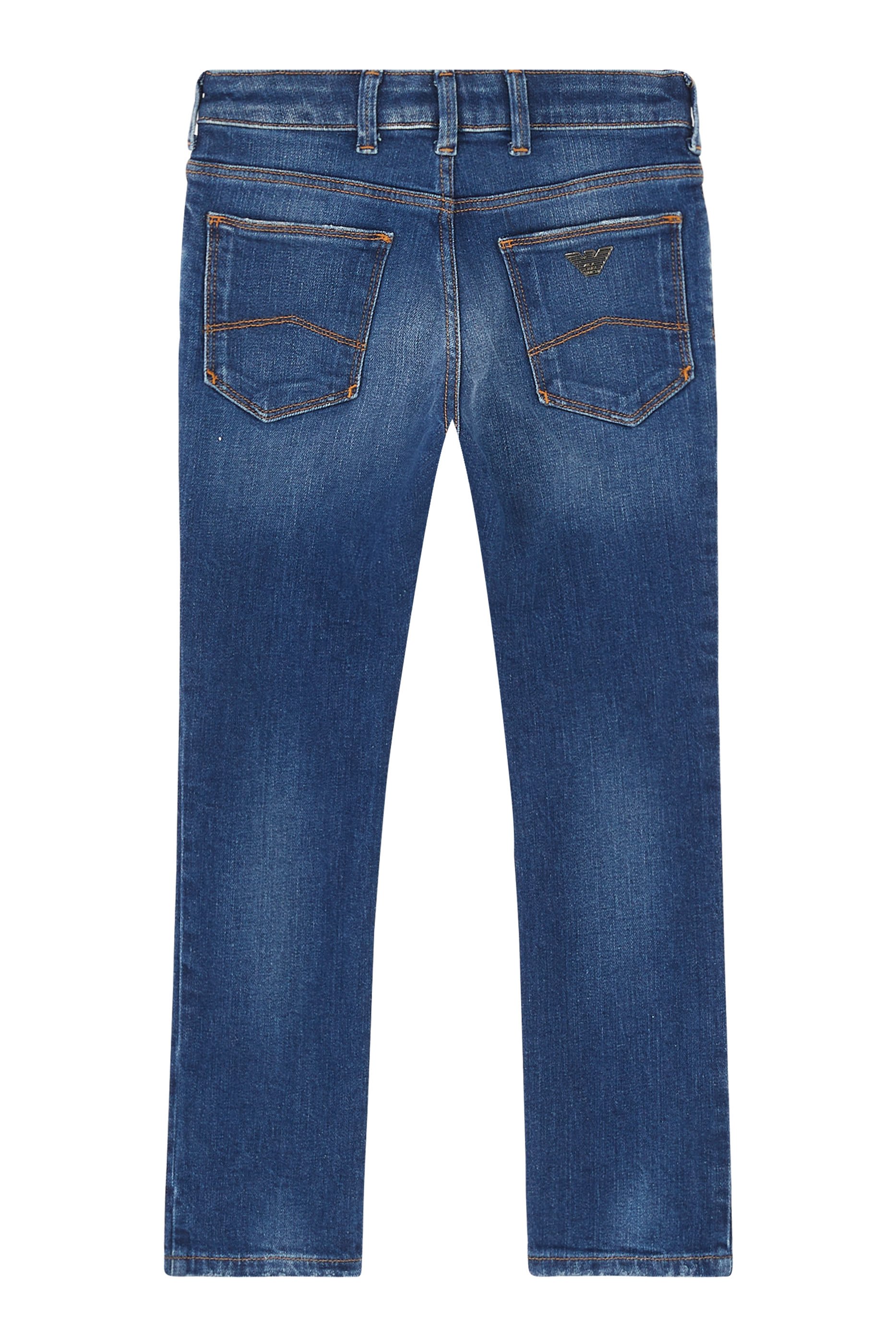 بنطال جينز بقصة ضيقة للأطفال