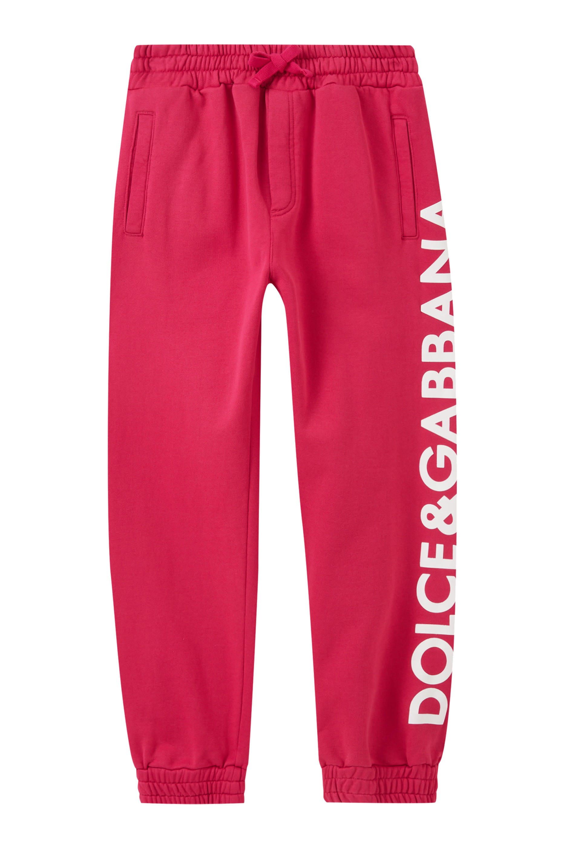 بنطال رياضي للأطفال بطبعة شعار الماركة