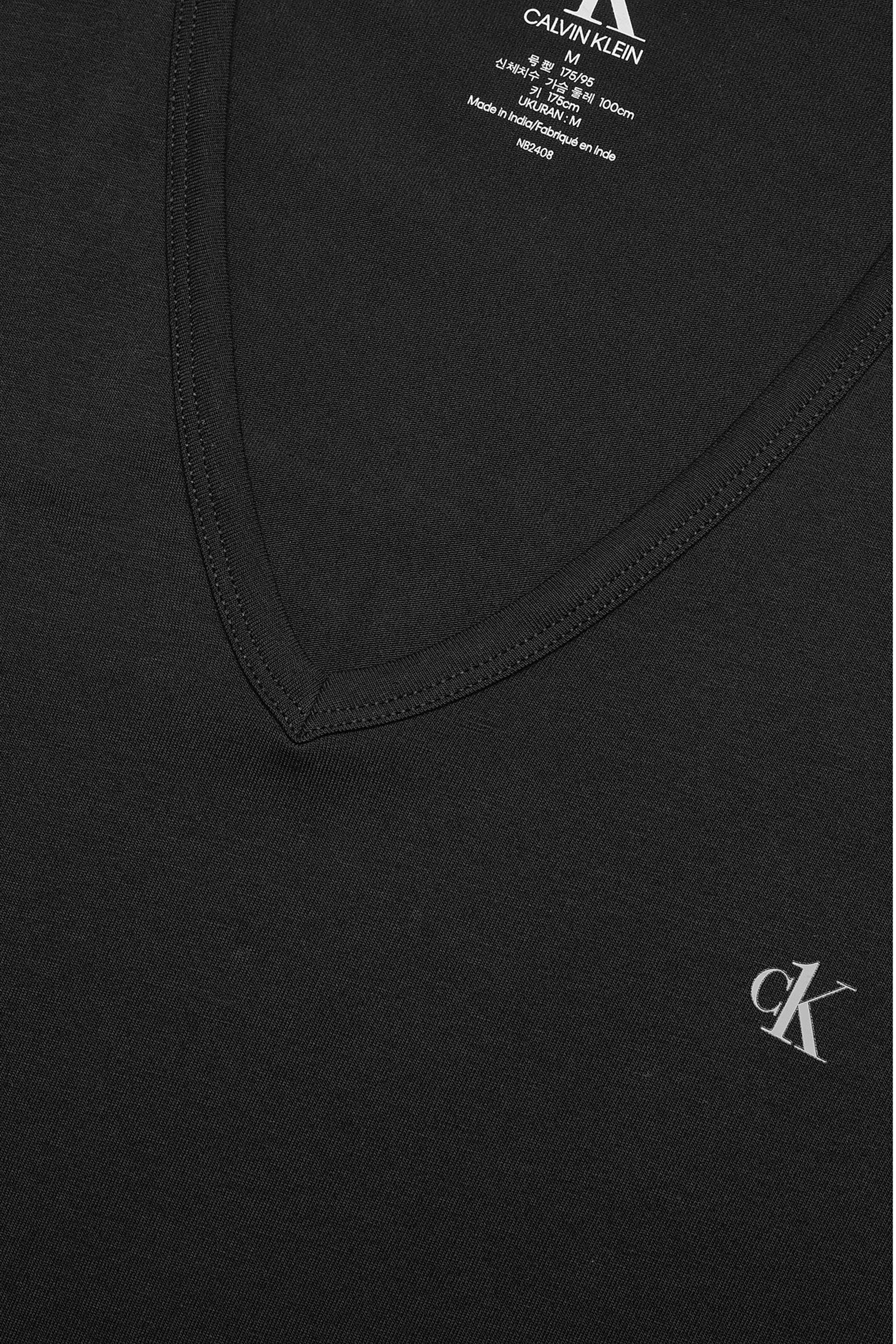 طقم تيشيرت سي كيه وان بياقة V، قطعتان