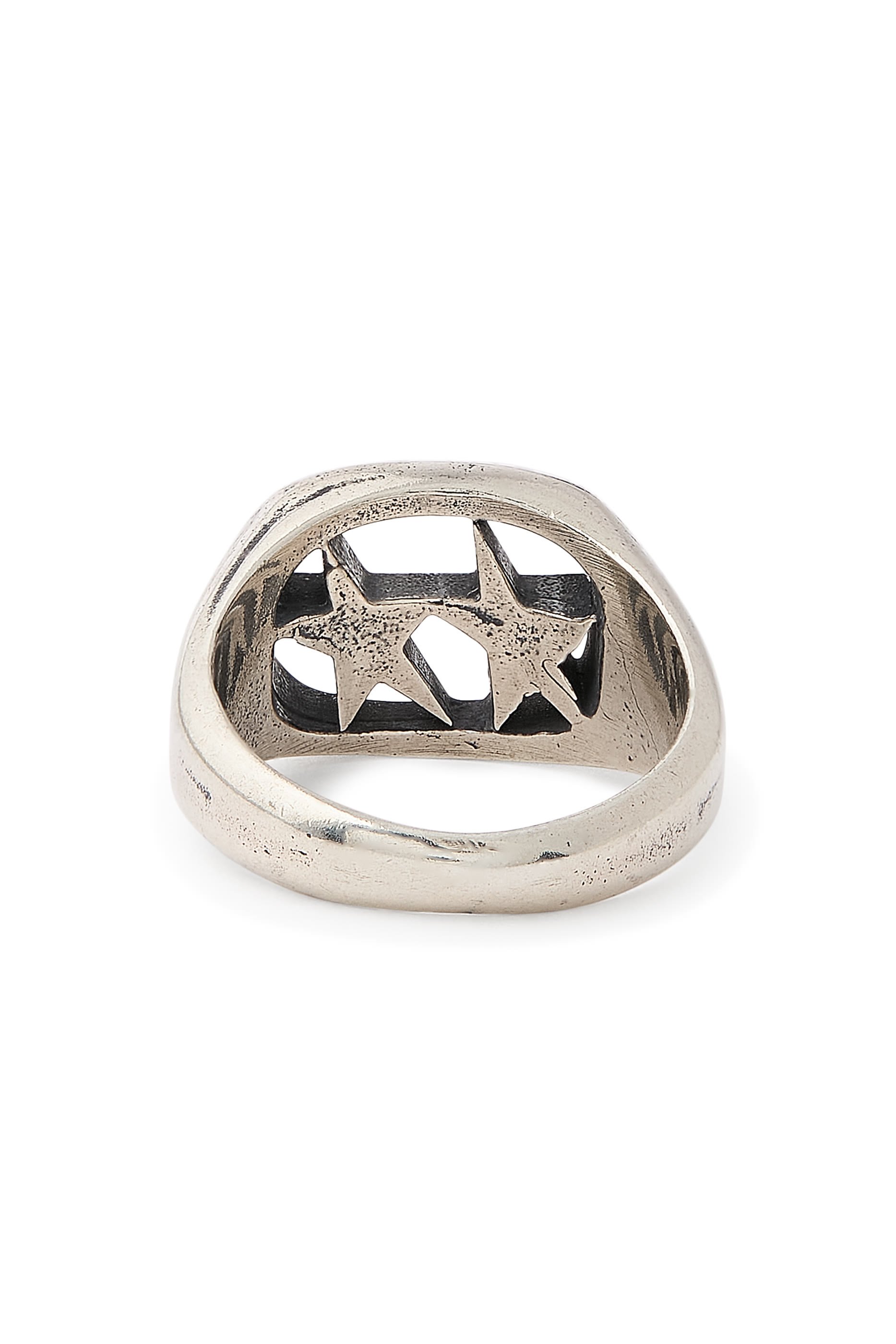 خاتم بإطار، فضة إسترلينية 925