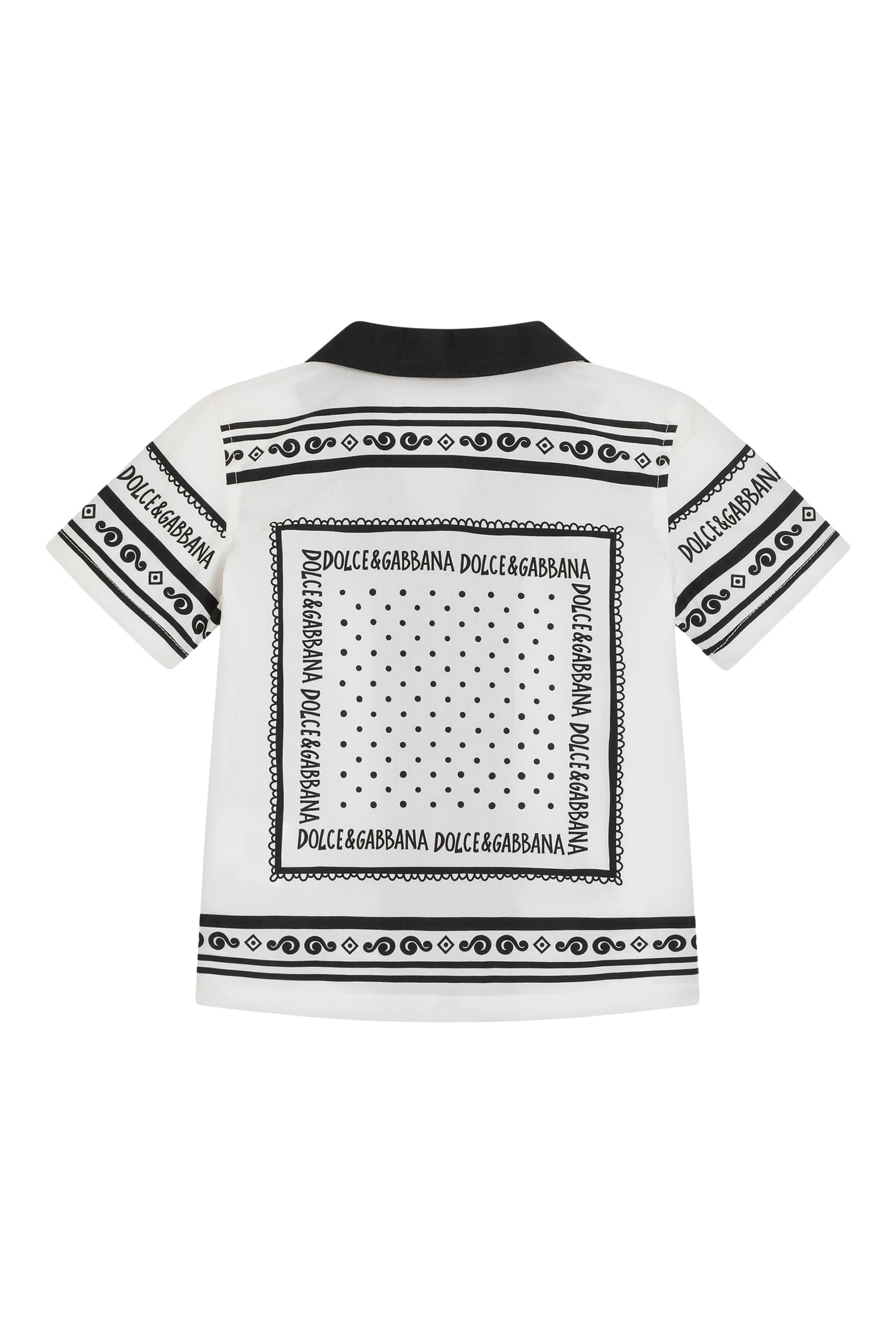 قميص بنقشة باندانا بوبلين للأطفال