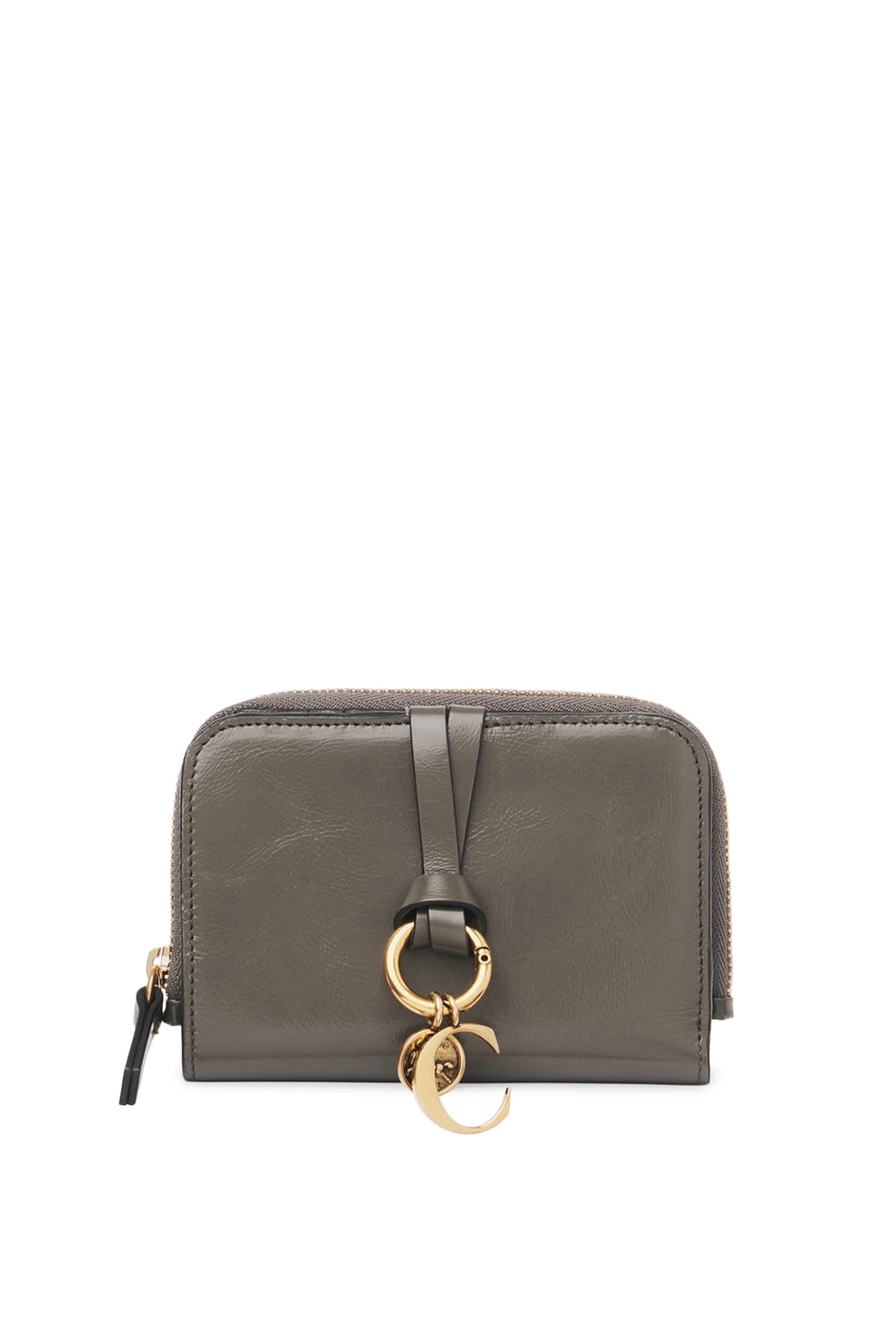 محفظة ألفابت بتصميم ثنائي الطي