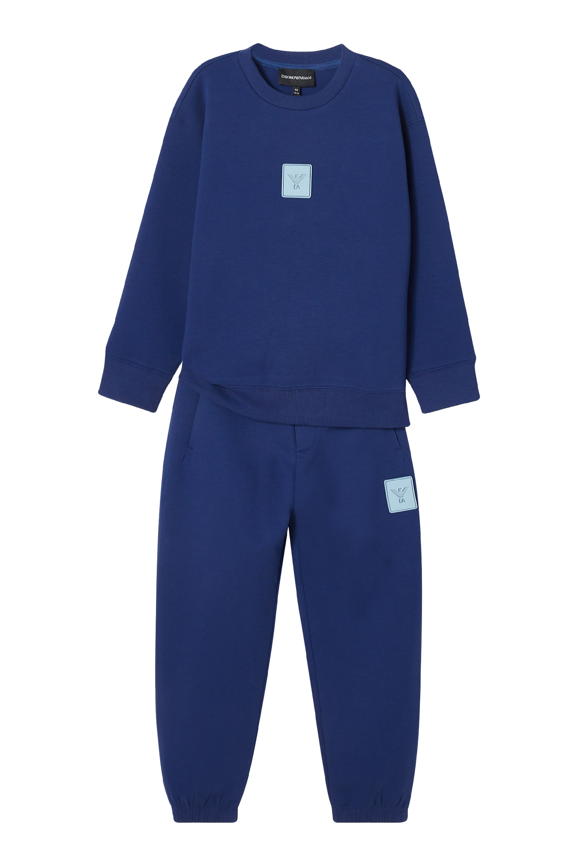 بنطال رياضي برقعة شعار الماركة للأطفال