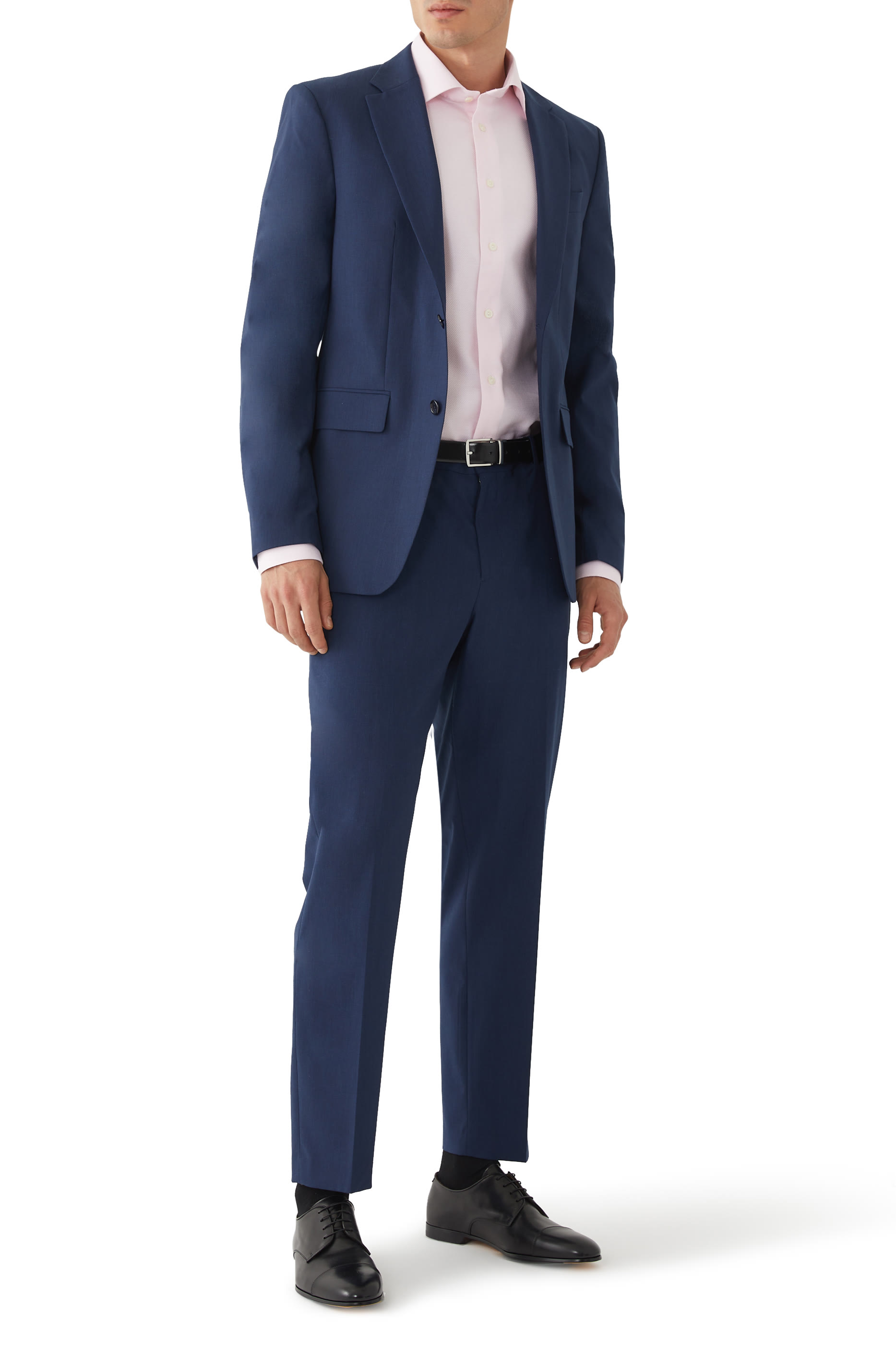 حذاء بانا ديربي جلد بمقدمة مغطاة